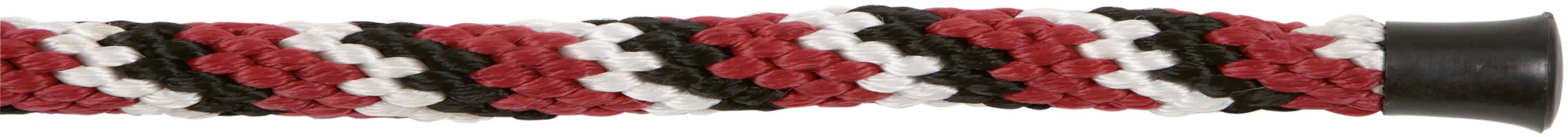 Kerbl Pferde-Führstrick Mustang rot/schwarz/weiß