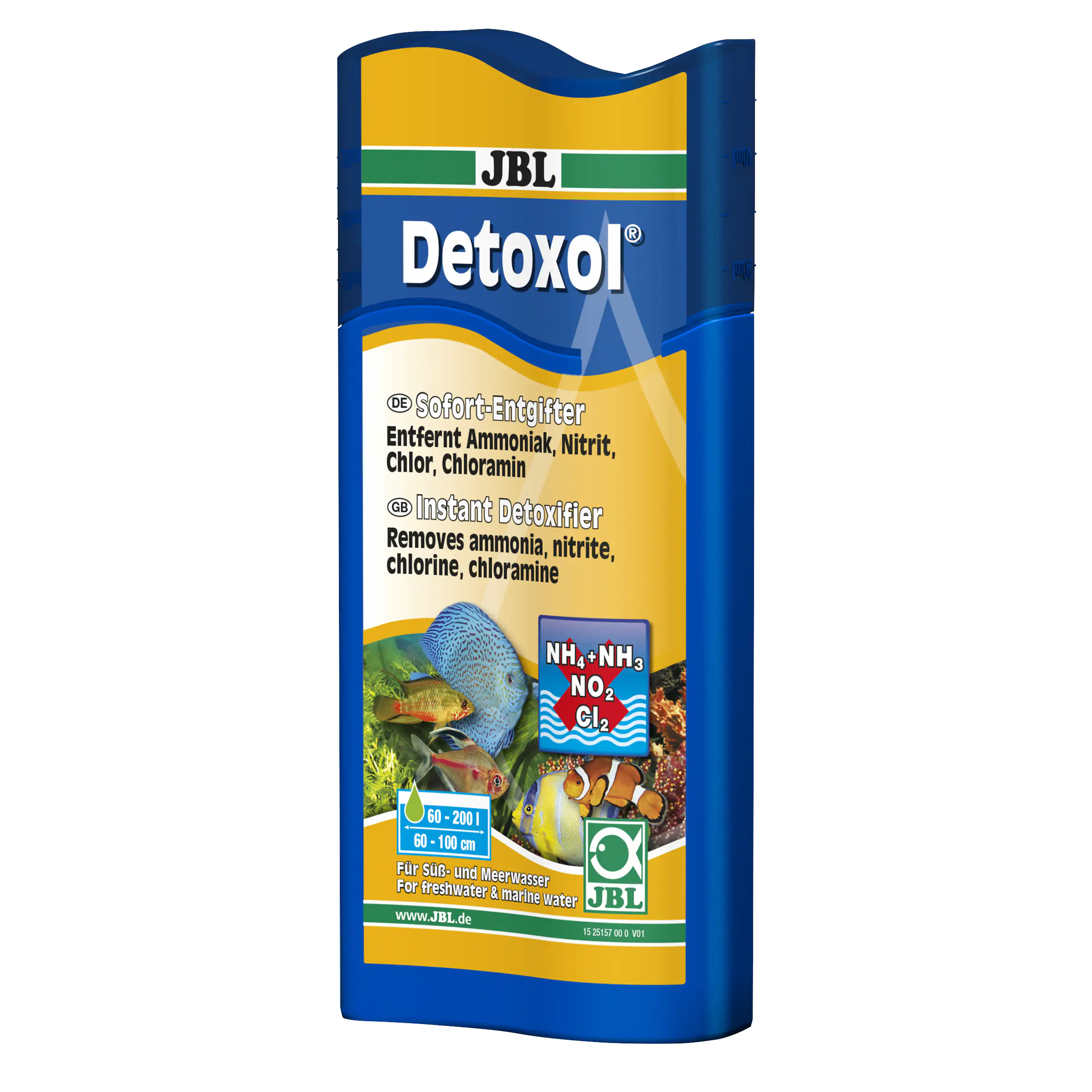 JBL Detoxol 250ml Sofort-Entgifter für gesundes Aquarienwasser