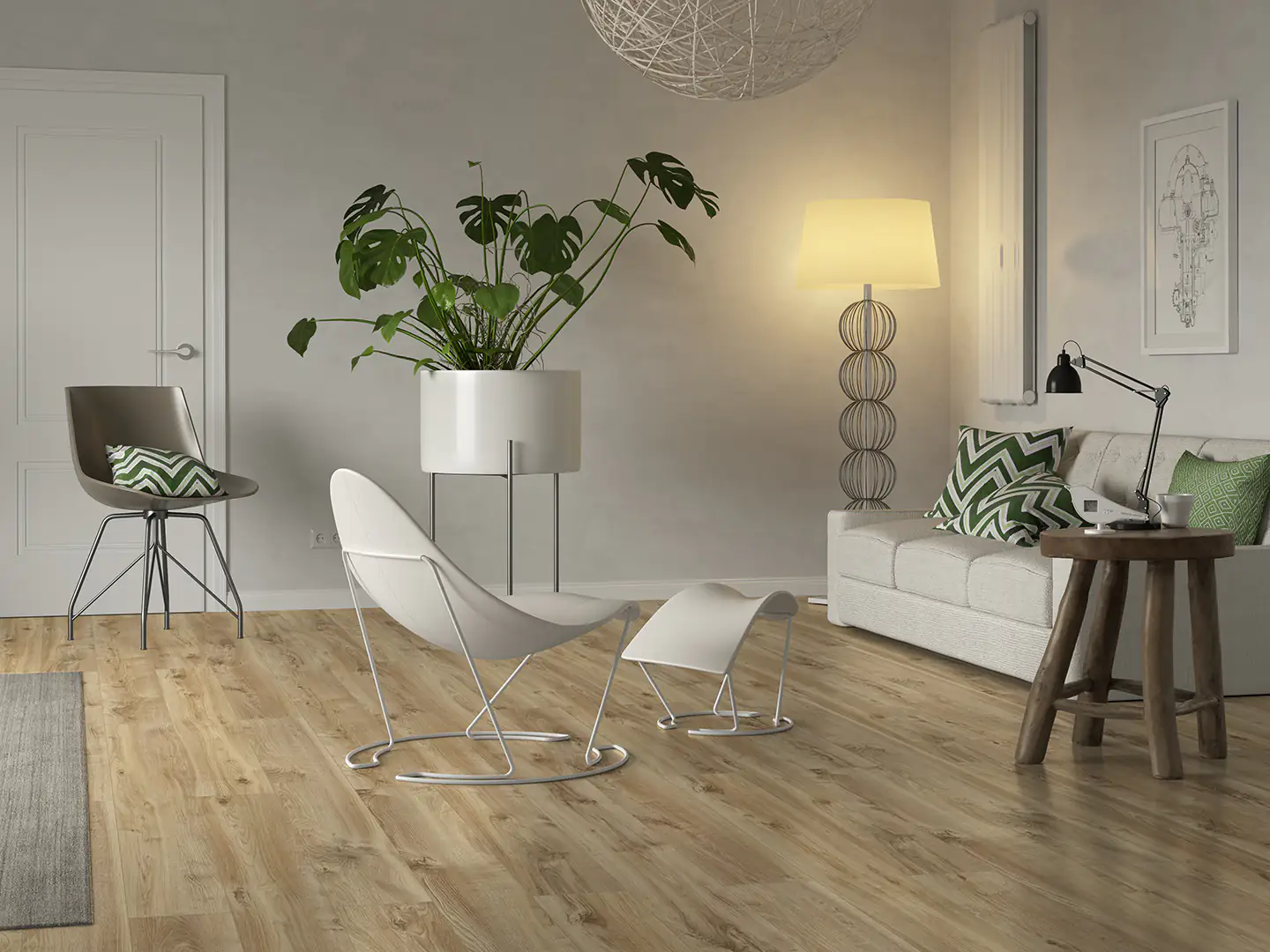 Classen Laminat Eiche Avana LHD 48 Pack Palettenabnahme