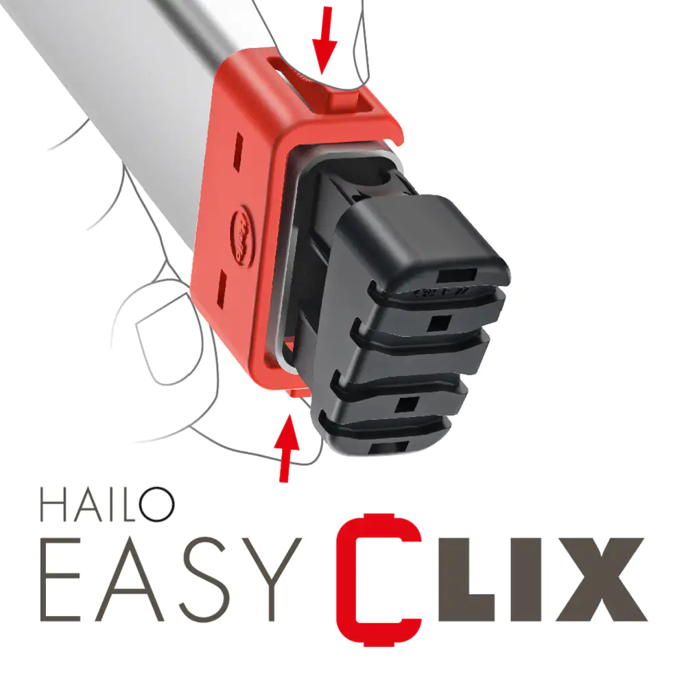 Hailo Aluminium-Sicherheits-Stehleiter L75 ComfortLine 3,28 m Hailo Aluminium-Sicherheits-Stehleiter L75 ComfortLine 3,28 m