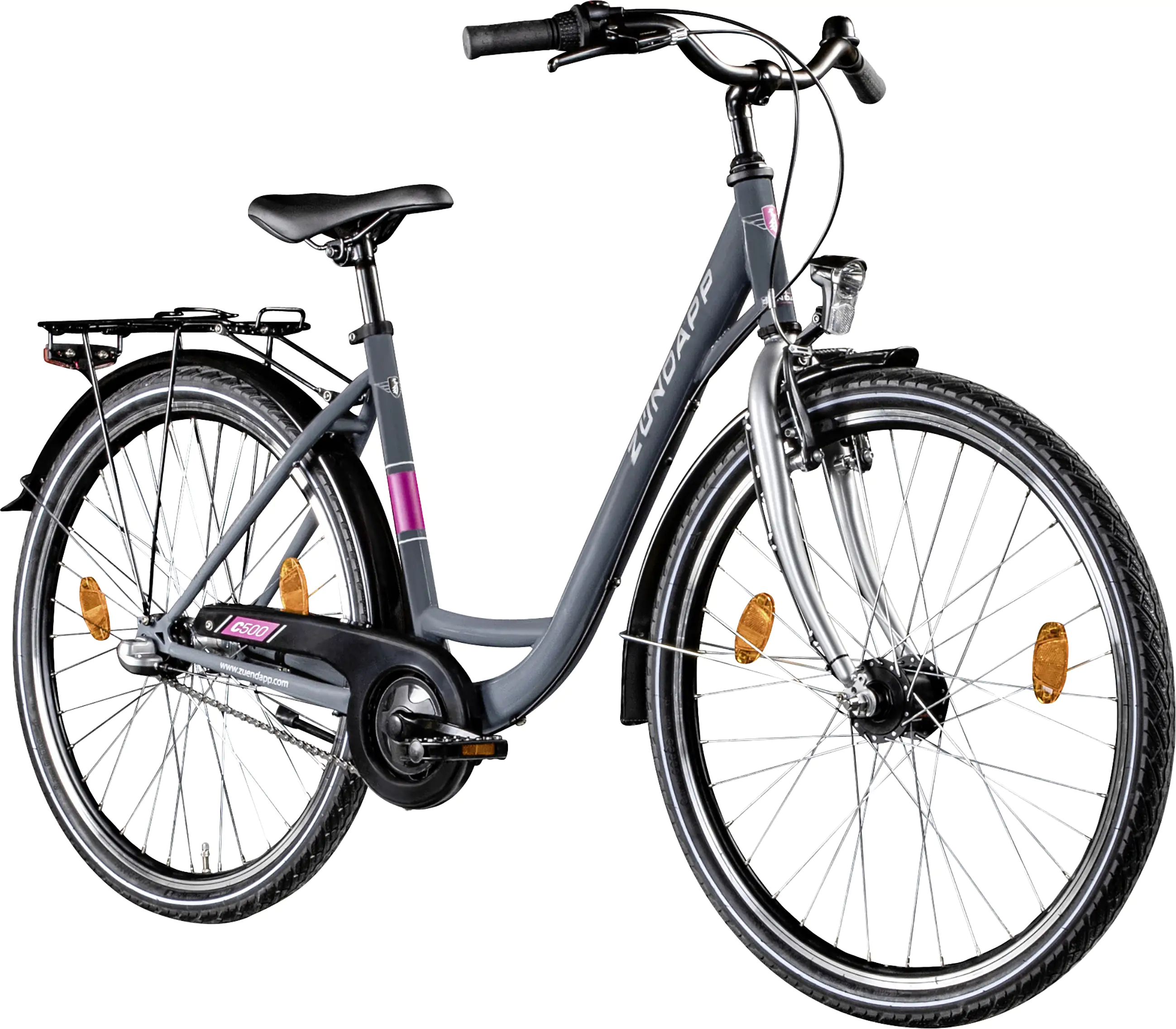 Zündapp Cityrad C500 26 Zoll 3-Gang grau