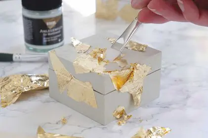 Kreul Blattmetall gold flocken 2 g
