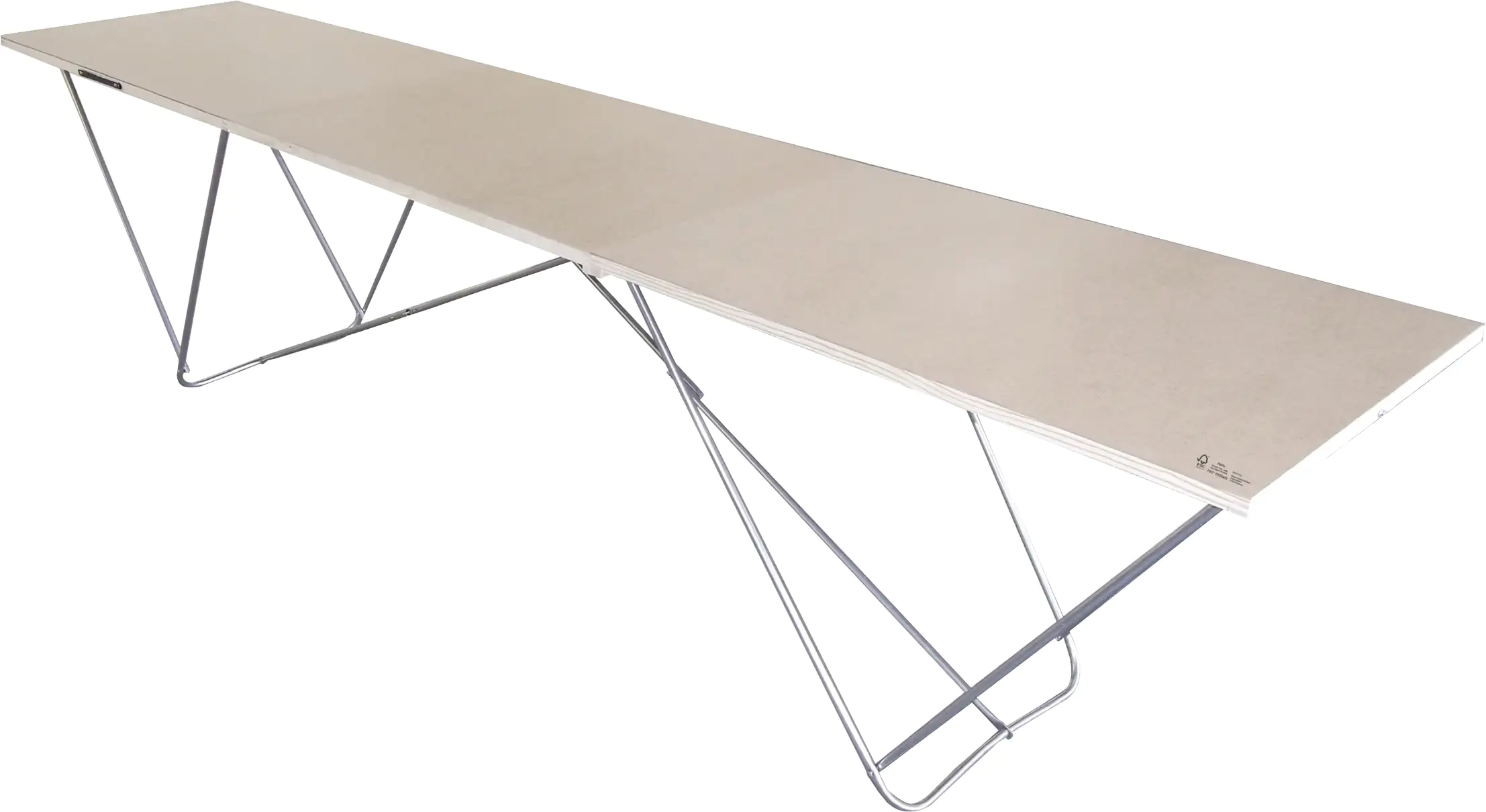 Nespoli Holz-Tapeziertisch 300 x 60 x 72 cm Nespoli Holz-Tapeziertisch 300 x 60 x 72 cm