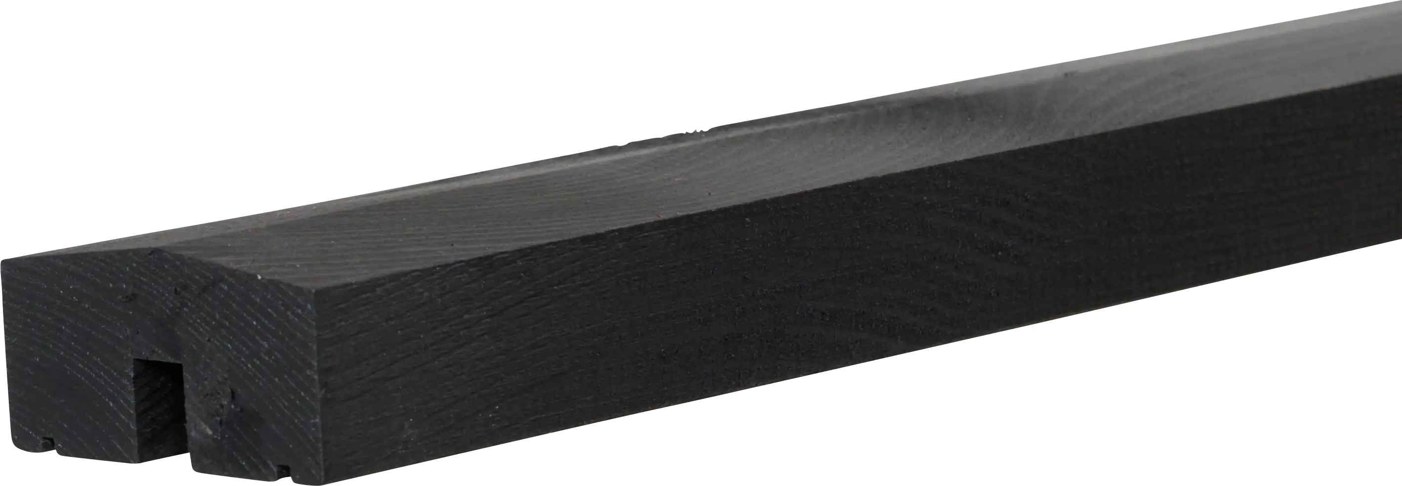 Plus Klink/Plank Abschlussbrett schwarz 3,4 x 6,8 x 174 cm Plus Klink/Plank Abschlussbrett schwarz 3,4 x 6,8 x 174 cm