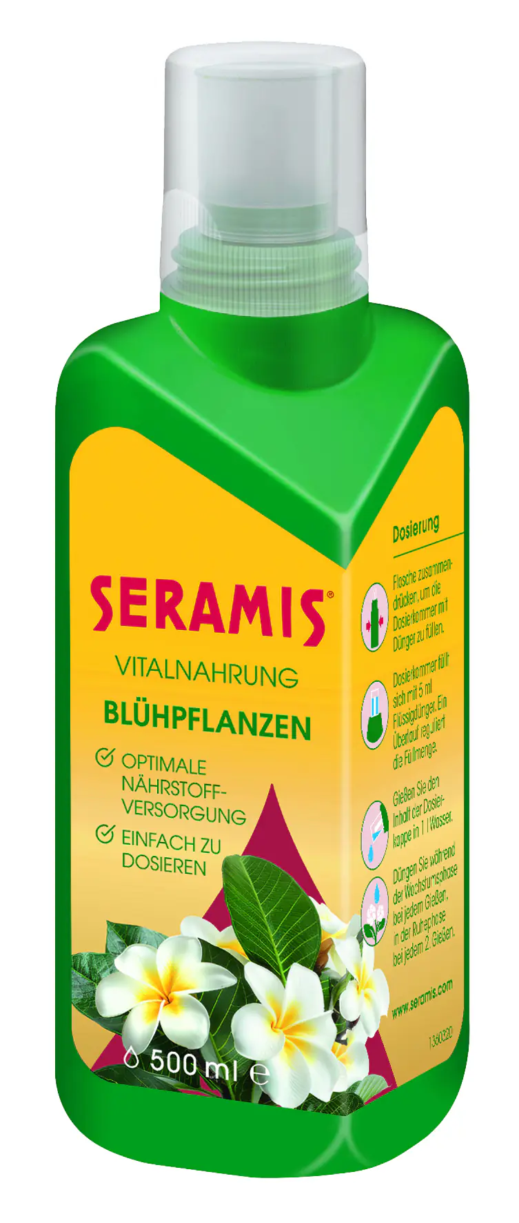 Seramis Vitalnahrung für Blühpflanzen 500 ml Seramis Vitalnahrung für Blühpflanzen 500 ml