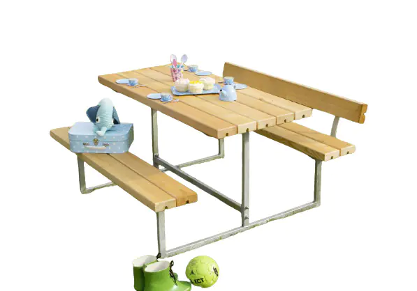 Plus Kindermöbel Basic 125 x 110 x 59 cm, 2 Rückenlehnen