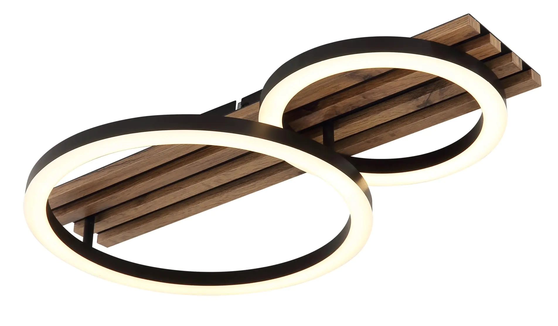 Globo LED Deckenleuchte Tisha 2 Ringe