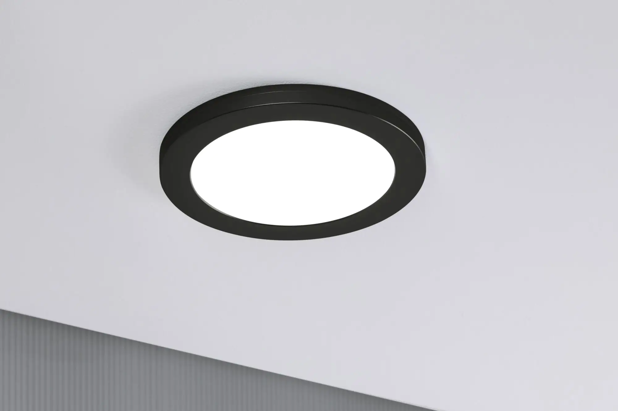 4000870930977_3007389 Paulmann LED Einbauleuchte Cover-it schwarz 22,5 cm 16,5 W
