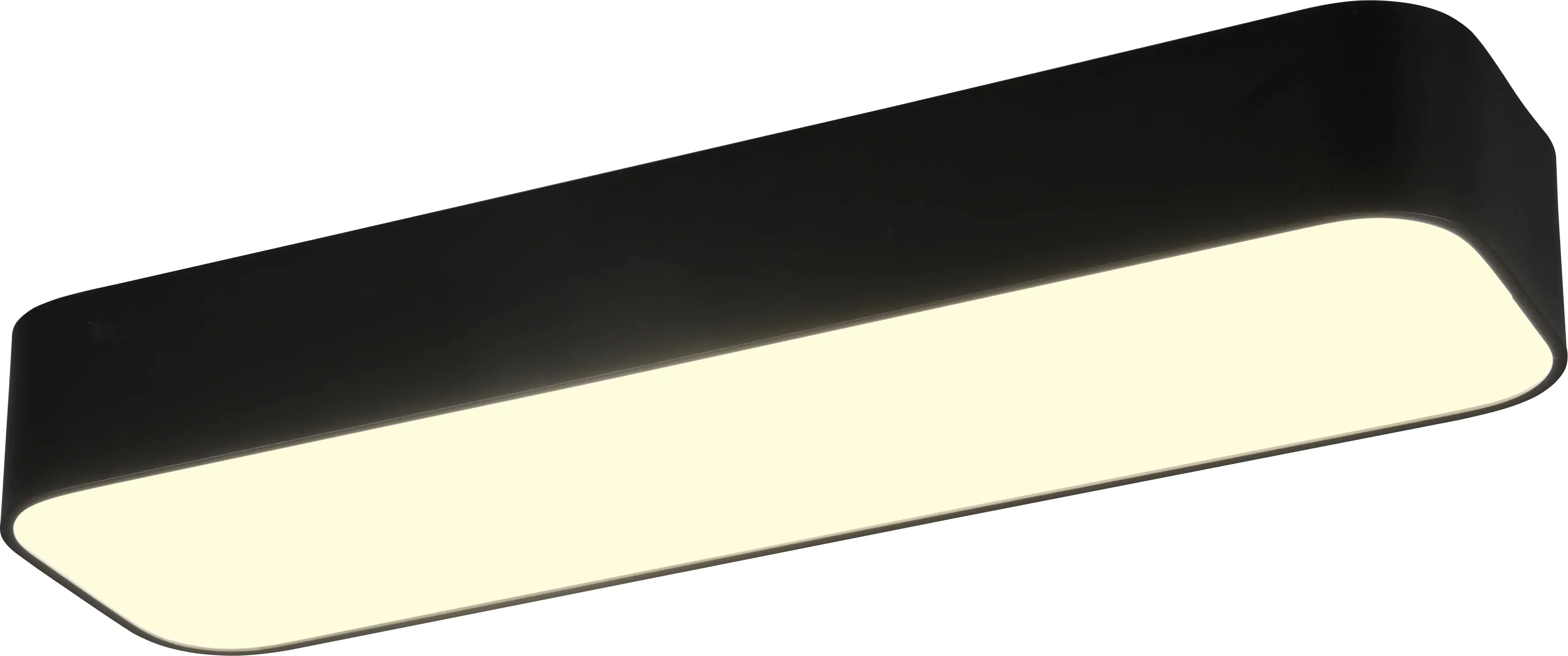 4017807502329_2880672 Reality LED Deckenleuchte Asterion schwarz matt mit Fernbedienung, dimmbar