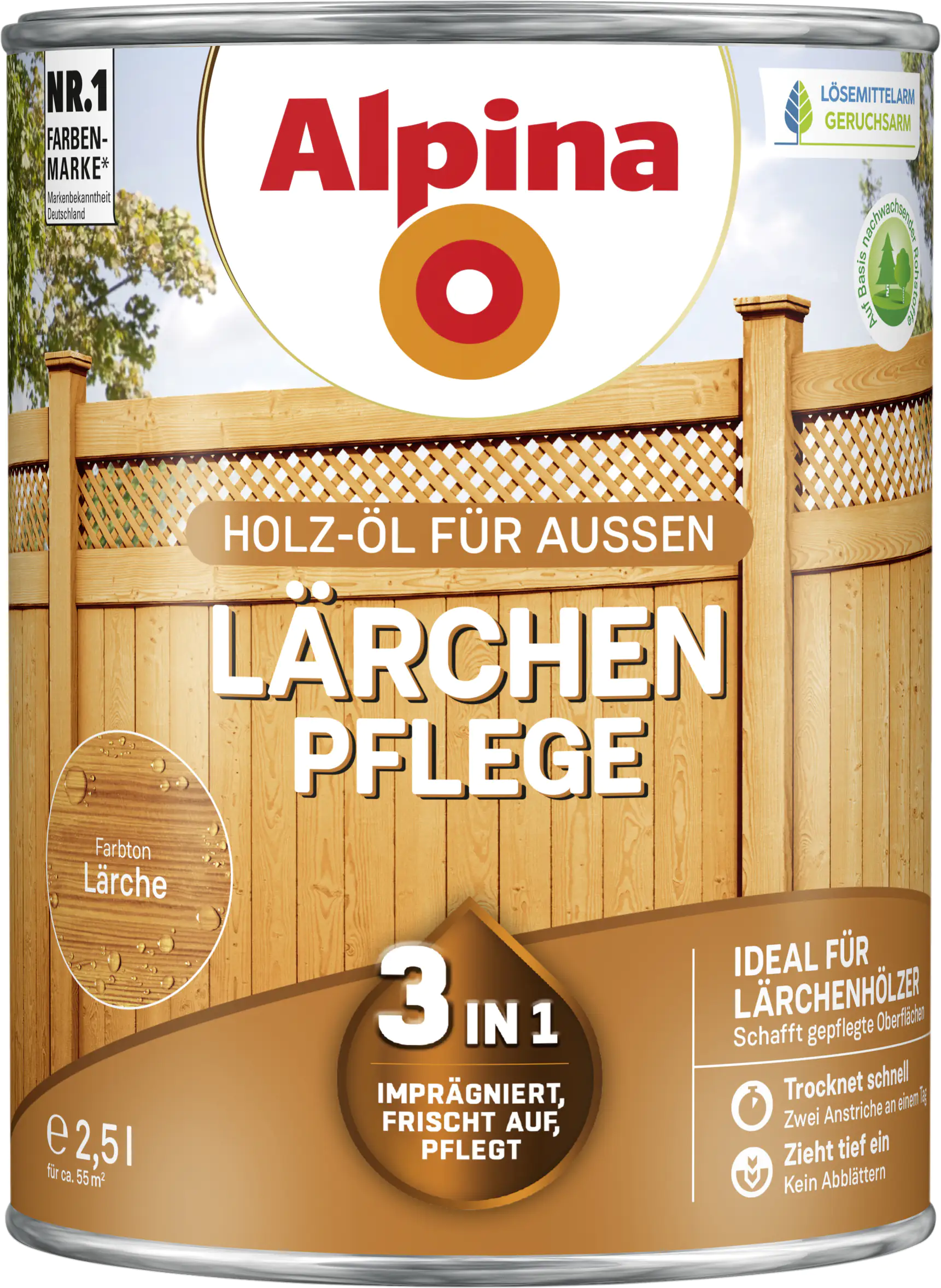 Alpina Lärche-Pflege 2,5 L
