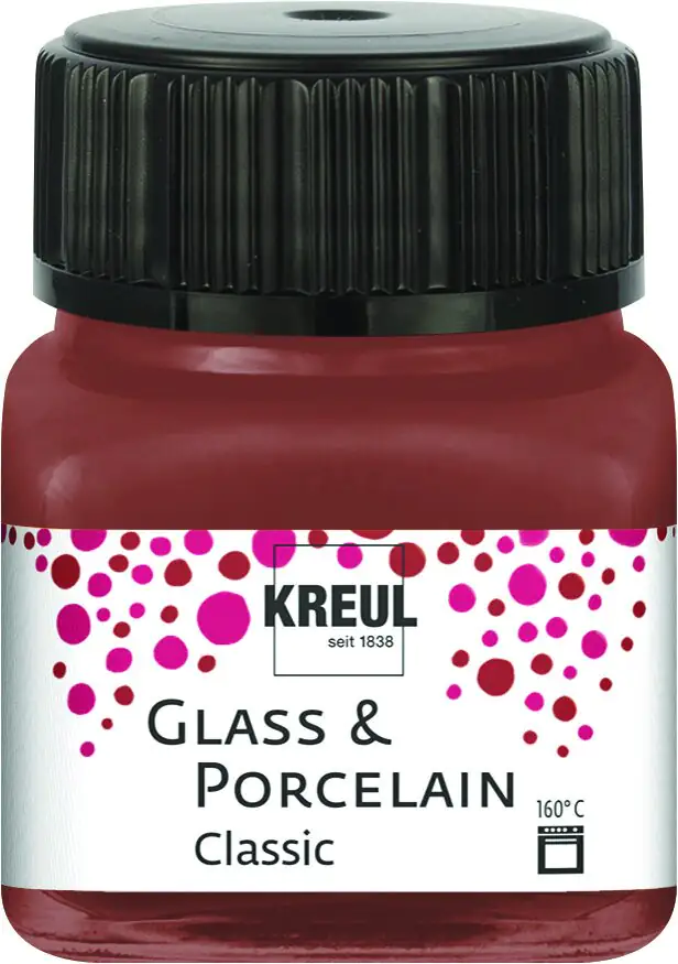 Kreul Glass & Porcelain Classic cognac 20 ml Kreul Glass & Porcelain Classic cognac 20 ml