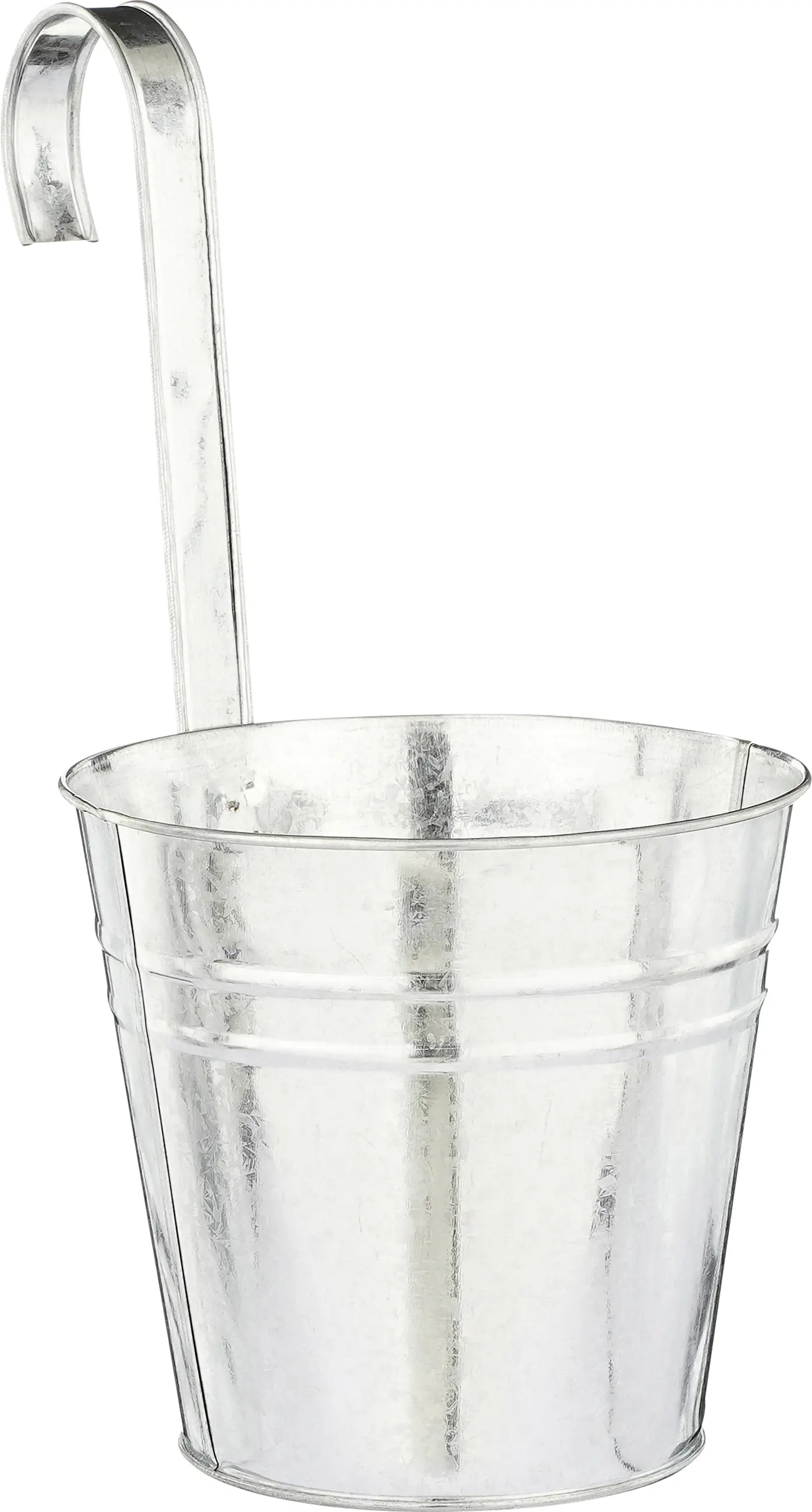 Mica Decorations Topf Joey Eisen Ø 16 x 15 cm hängend grau