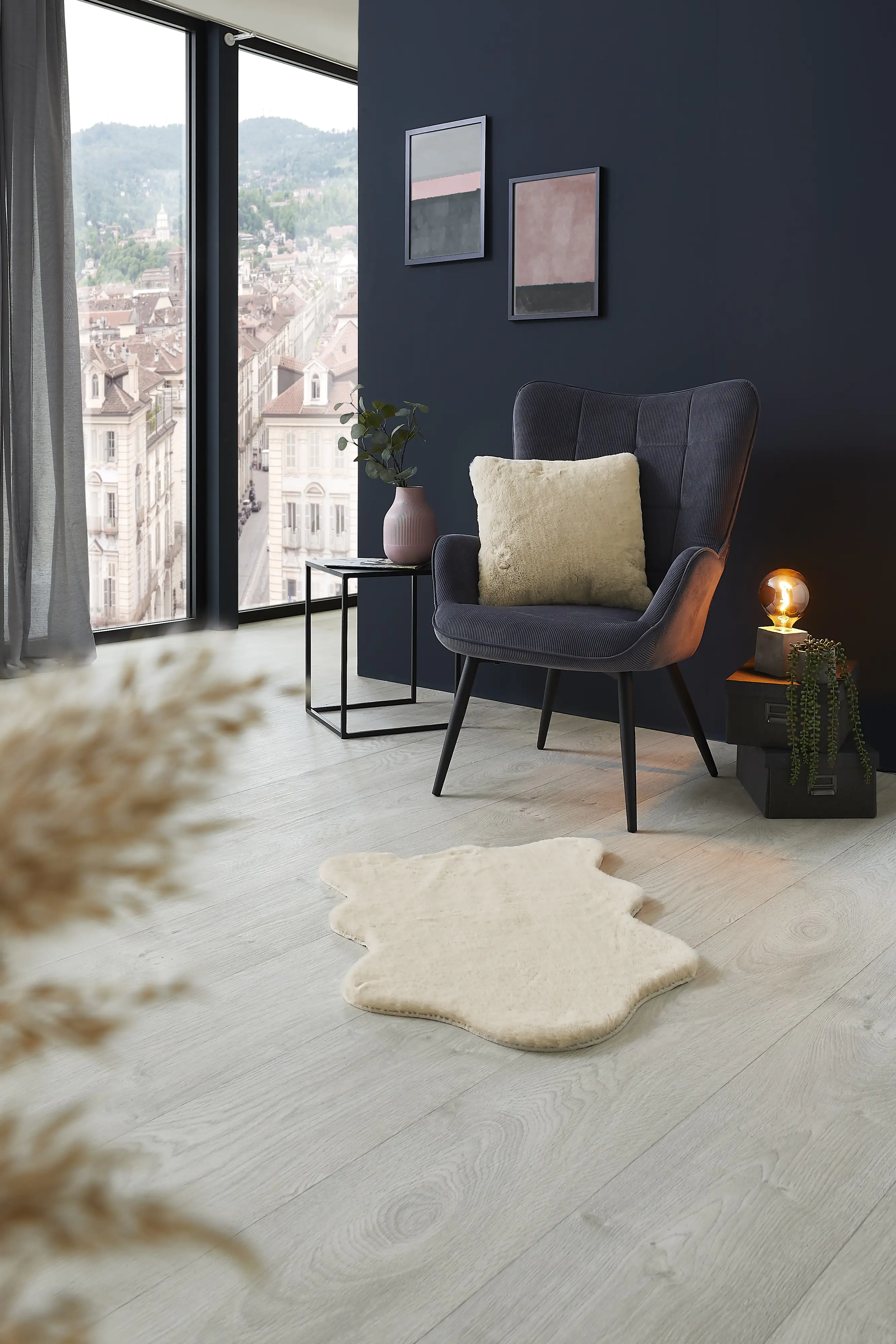 Andiamo Kunstfell Coste, beige, ca. 55 x 80 cm