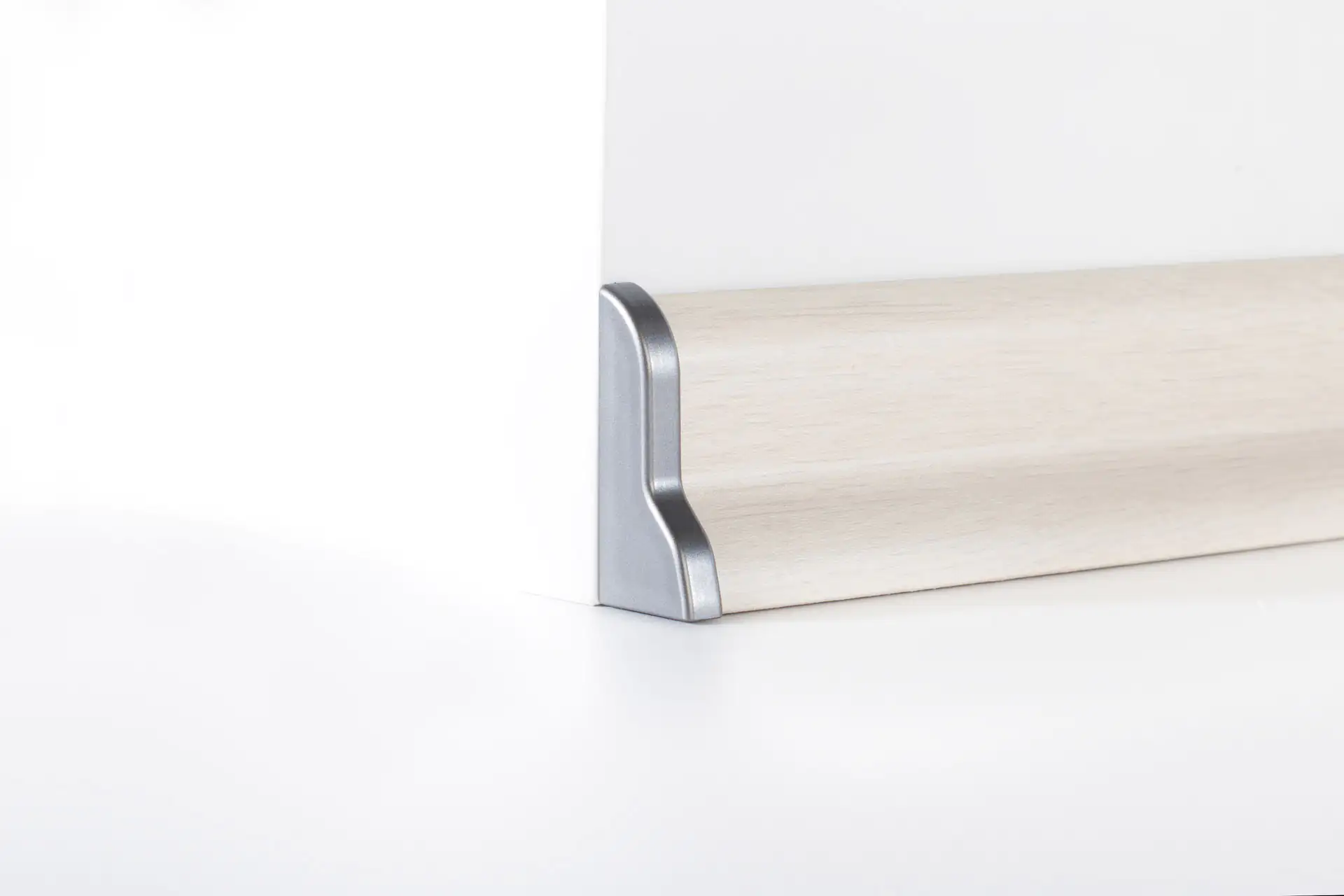 Classen Endkappen für FUXX-Leiste foliert 20 x 40 mm chrom