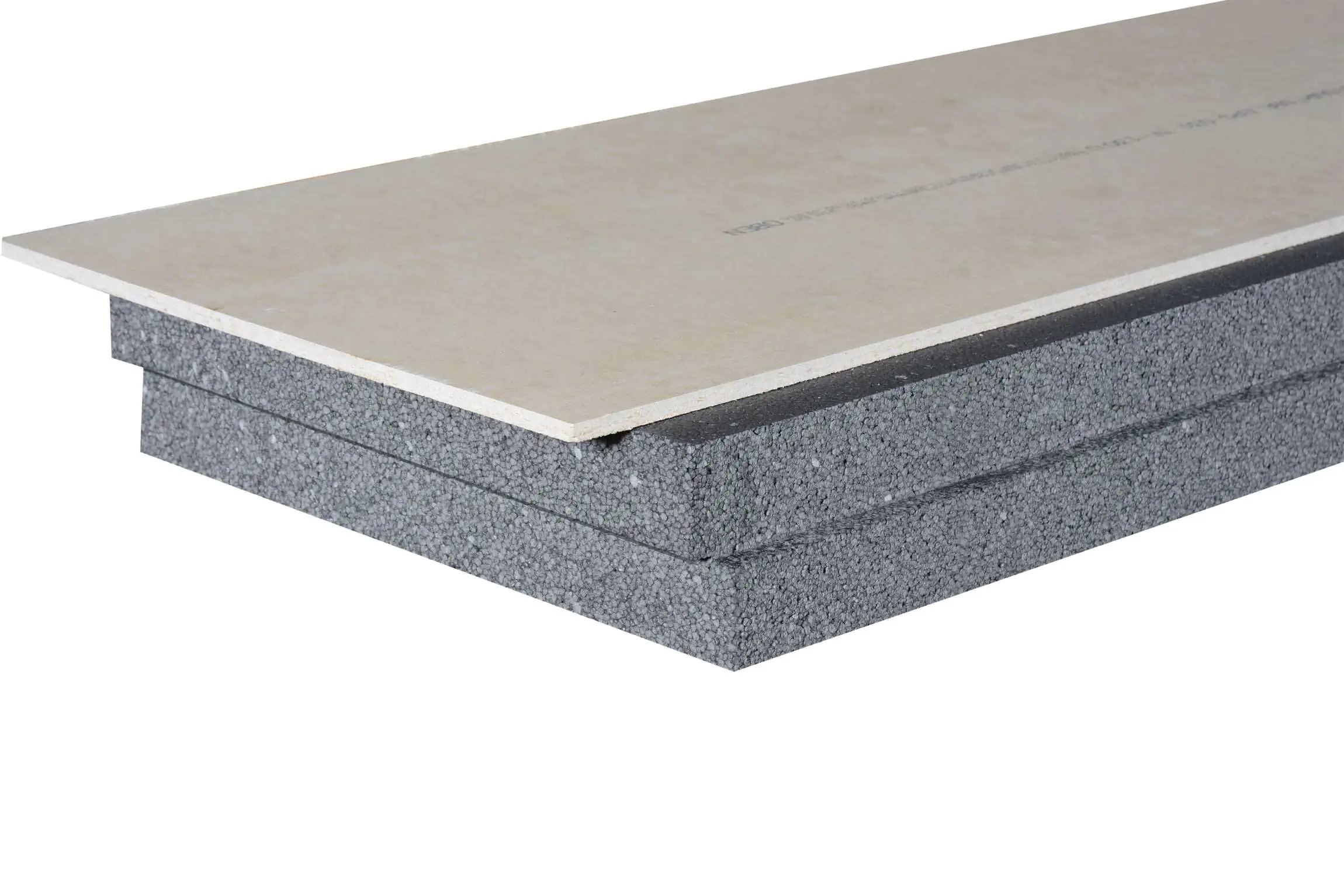 Rigidur Gipsfaser-Dachbodenelement 150 x 50 cm 135 mm mit EPS-Kaschierung Rigidur Gipsfaser-Dachbodenelement 150 x 50 cm 135 mm mit EPS-Kaschierung