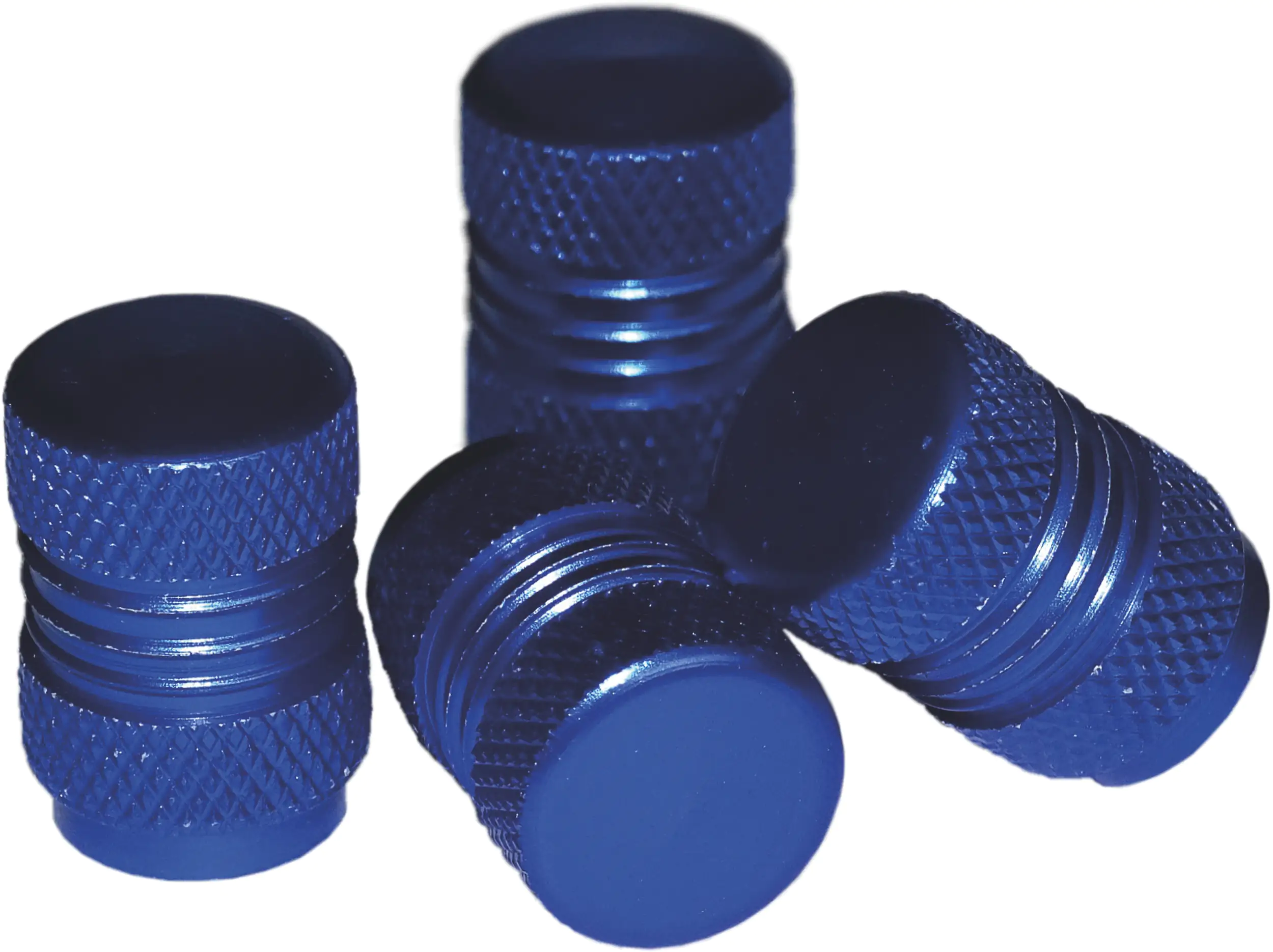 Hermann Schütz Ventilkappen Vent-Cap Neutral blau 4er-Set