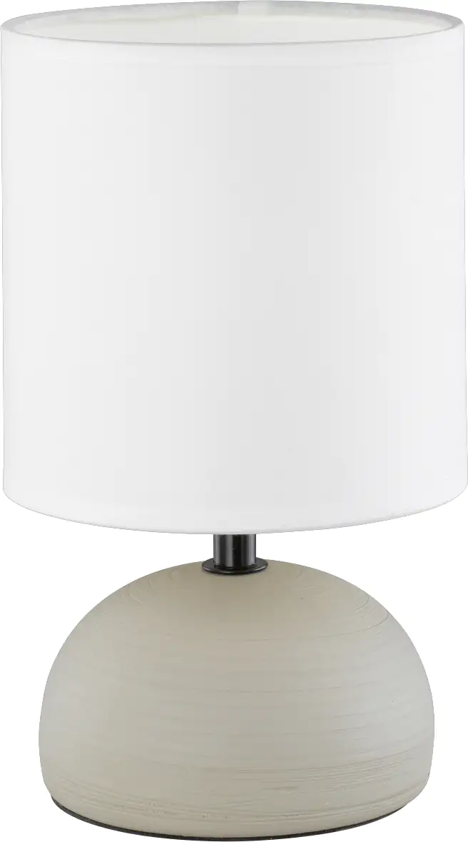 Reality Leuchten Tischleuchte Luci cappuccino Schnurschalter