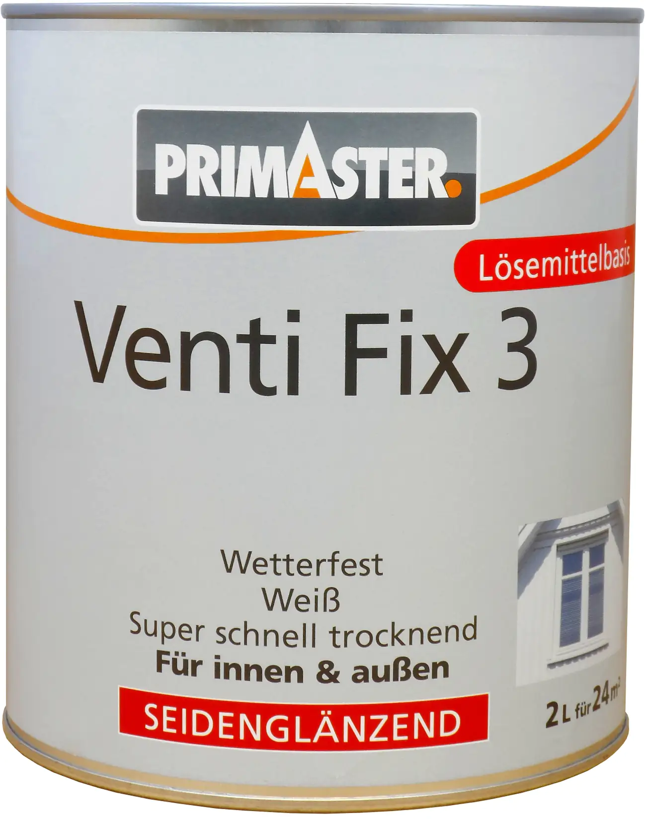 Primaster Venti Fix 3 2 L weiß seidenglänzend Primaster Venti Fix 3 2 L weiß seidenglänzend