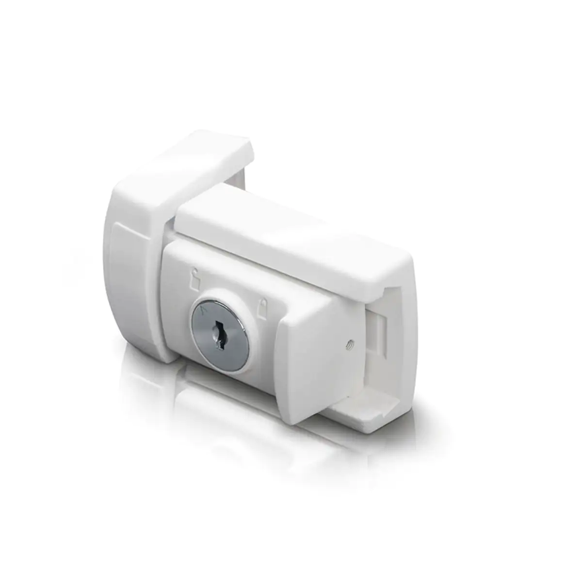 Burg Wächter Tür-Fensterriegel 80 x 45 mm weiß