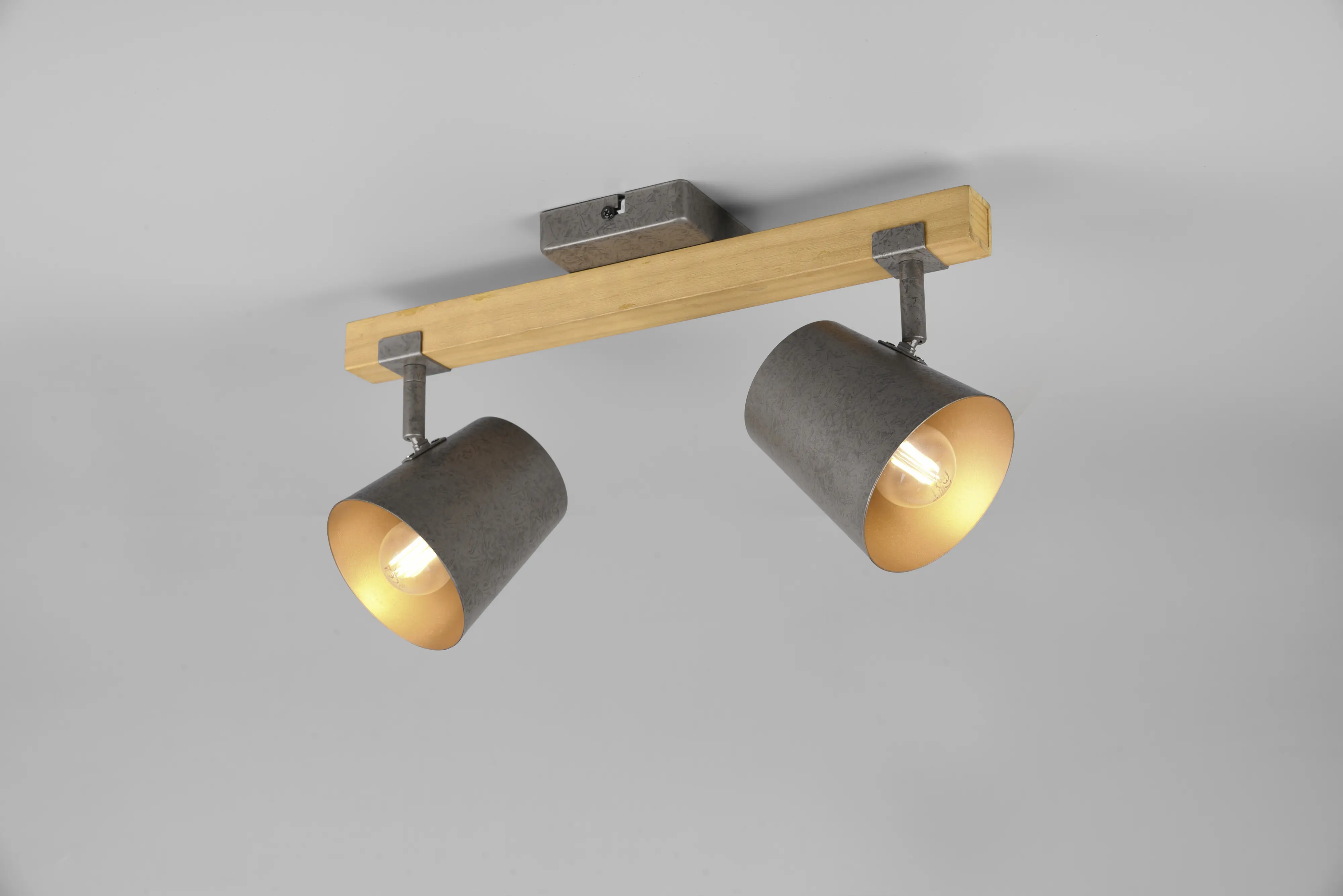 Trio Leuchten 2er Spot Bell nickel antik Trio Leuchten 2er Spot Bell nickel antik