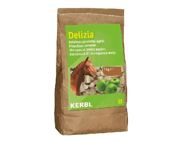 Kerbl Delizia Pferdeleckerli Bio Sweeties Apfel 1 kg