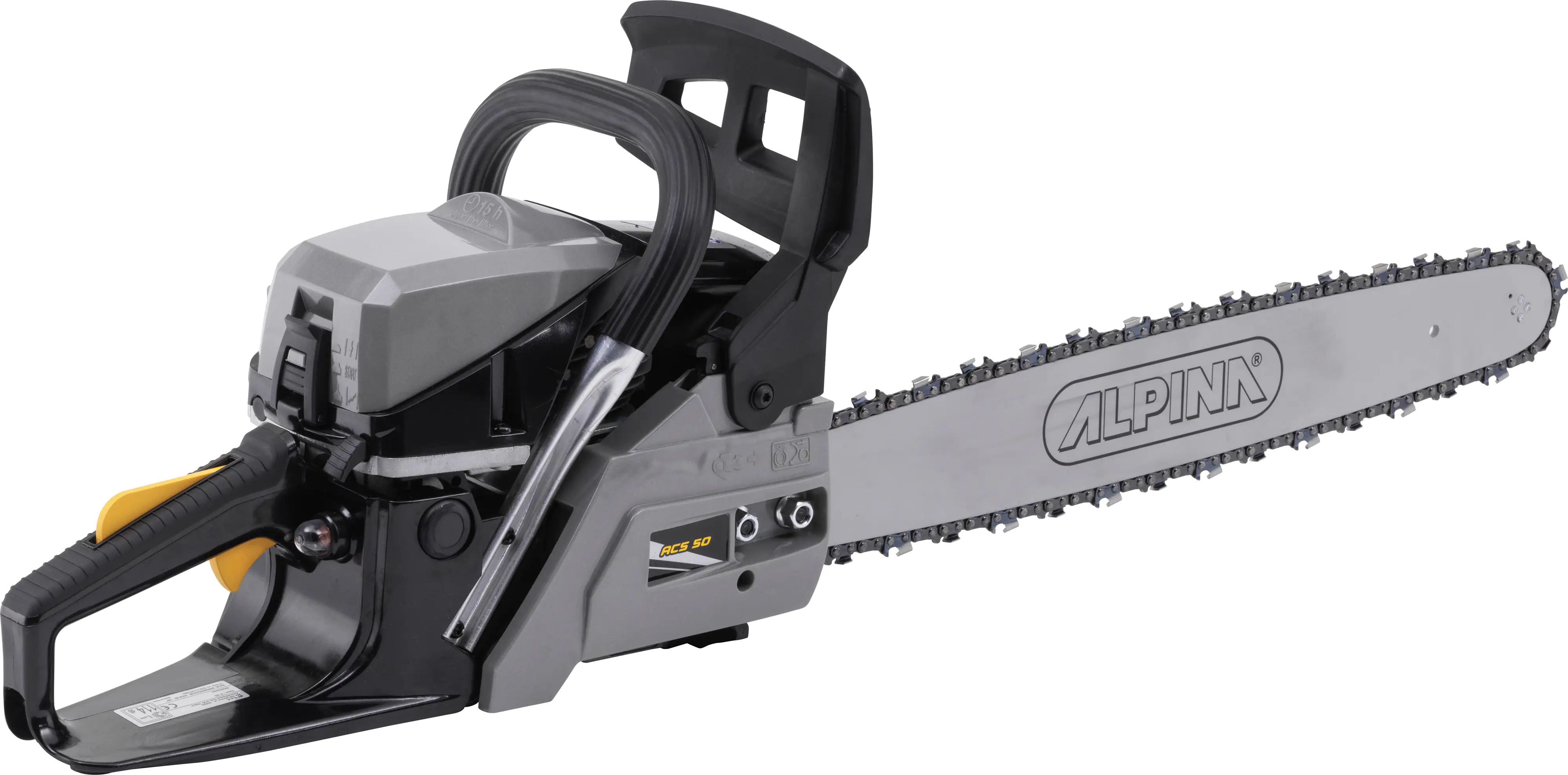 Alpina Benzin-Kettensäge ACS 50 cm Schwertlänge 2,2 kW Alpina Benzin-Kettensäge ACS 50 cm Schwertlänge 2,2 kW