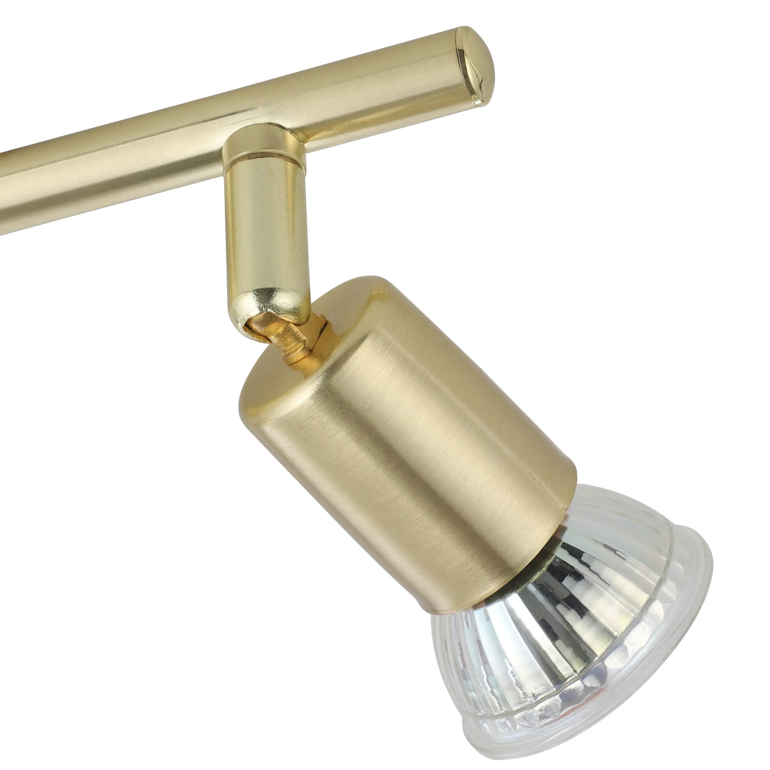 Eglo 2er LED Spot Buzz messing 28,5 x 6,5 cm GU10, warmweiß Eglo 2er LED Spot Buzz messing 28,5 x 6,5 cm GU10, warmweiß