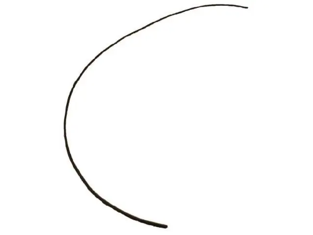 4008153477119 Schrumpfschlauch 3 - 1 mm Schrumpfrate 2:1, schwarz, 100 cm