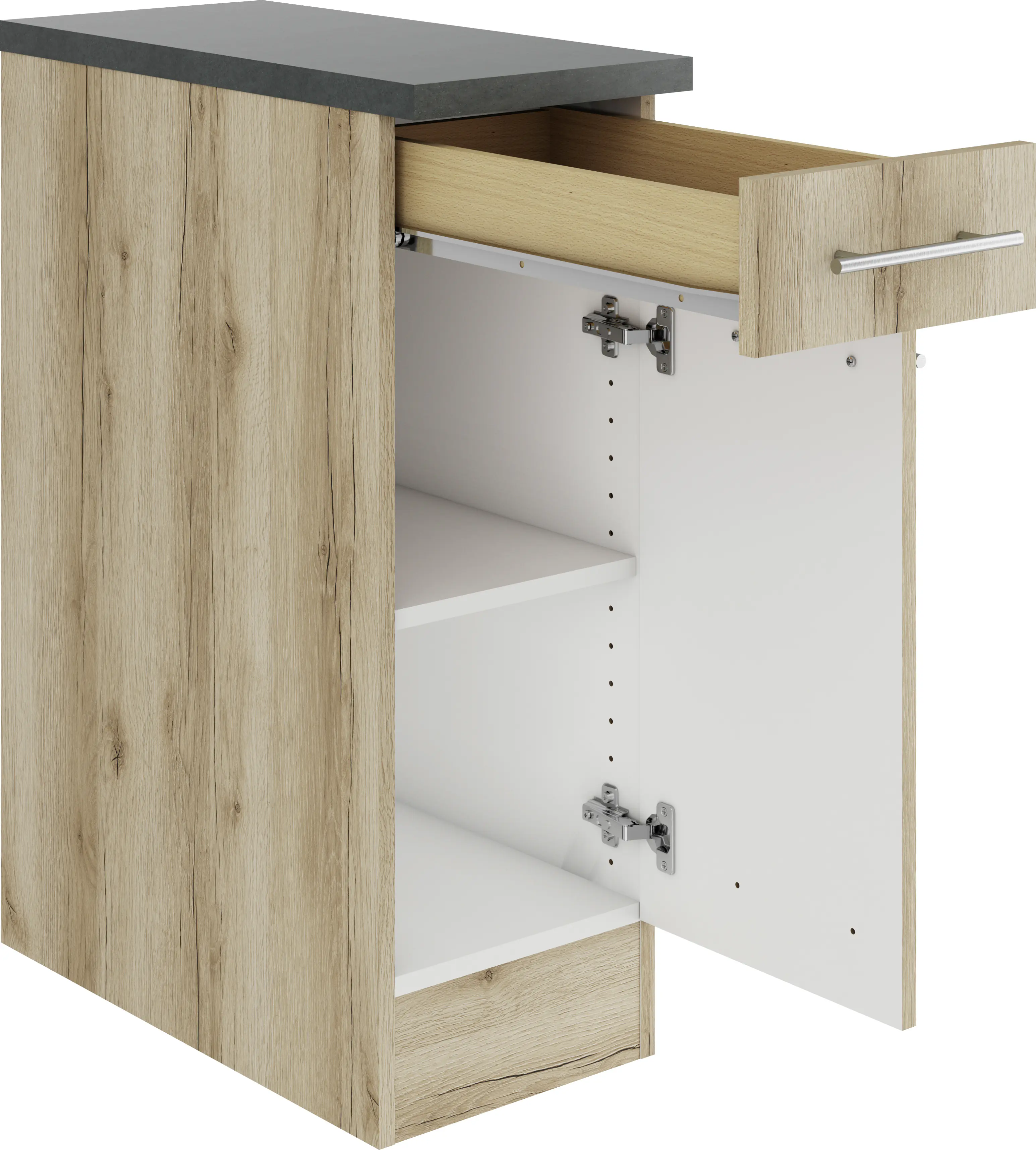 Optifit Unterschrank Livorno 290 eiche 30 cm