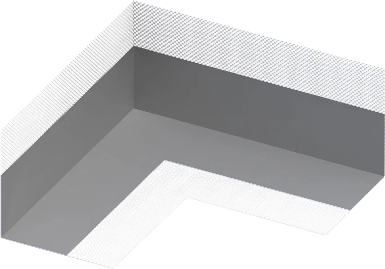 alfer Innenecken 60 mm 60 x 135 mm PVC (Kunststoff) glatt grau alfer Innenecken 60 mm 60 x 135 mm PVC (Kunststoff) glatt grau