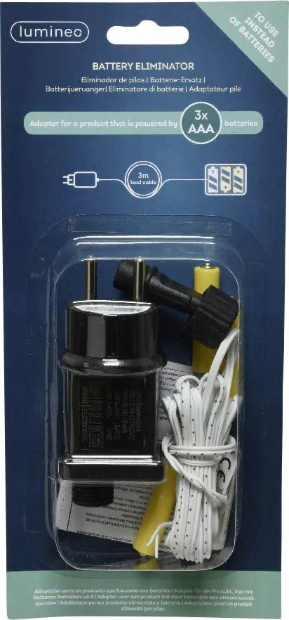 Kaemingk 4.5Volt Batterie Adapter AAA weiß,3x AAA Kaemingk 4.5Volt Batterie Adapter AAA weiß,3x AAA