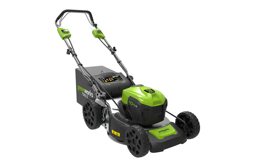 Greenworks Akku-Rasenmäher 40 V Radantrieb inkl. Akku (6 Ah) u. Ladegerät