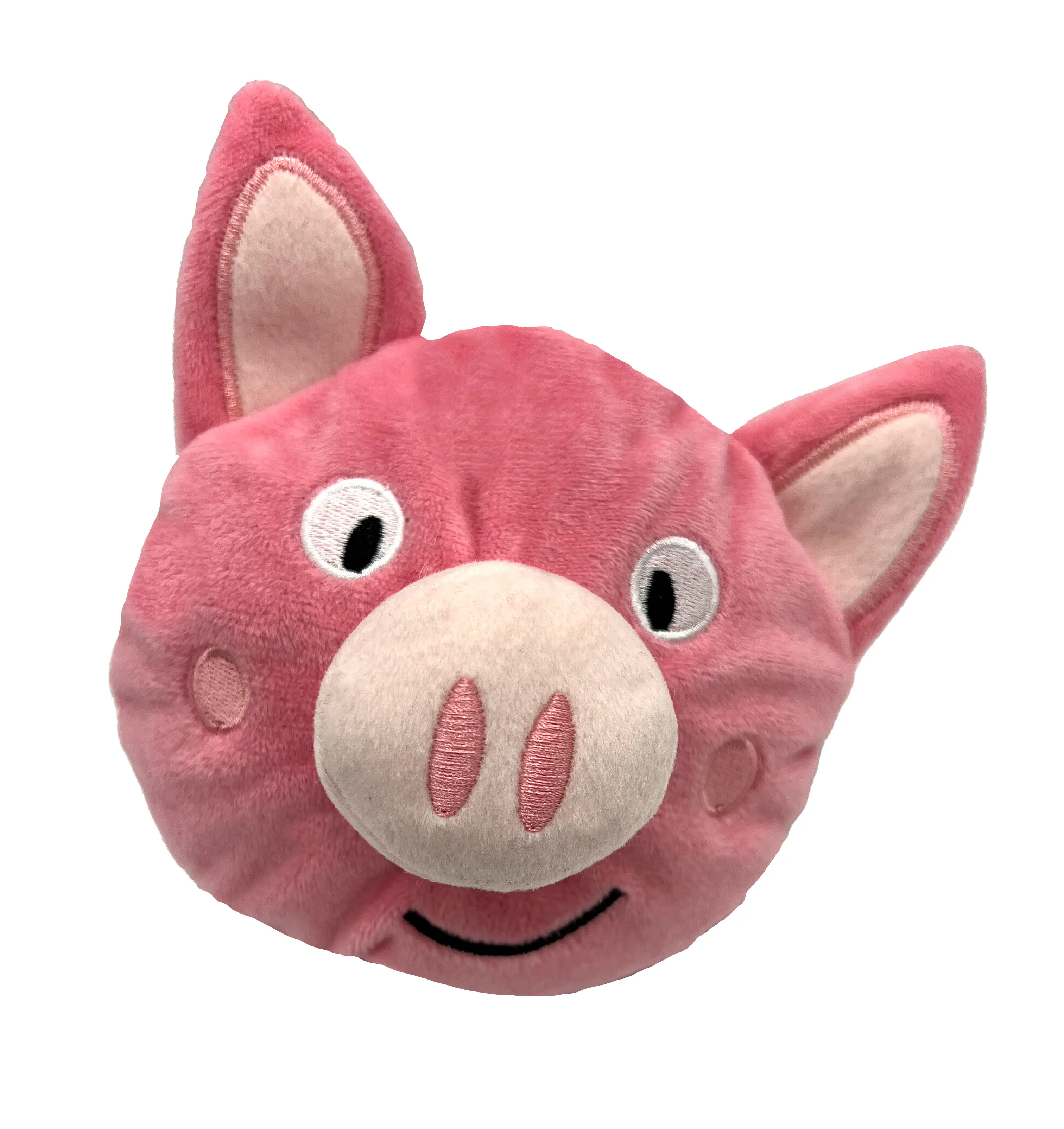 Aumüller Katzenspielzeug Kissen Schweinchen Peggy mit Baldrian 15 cm rosa