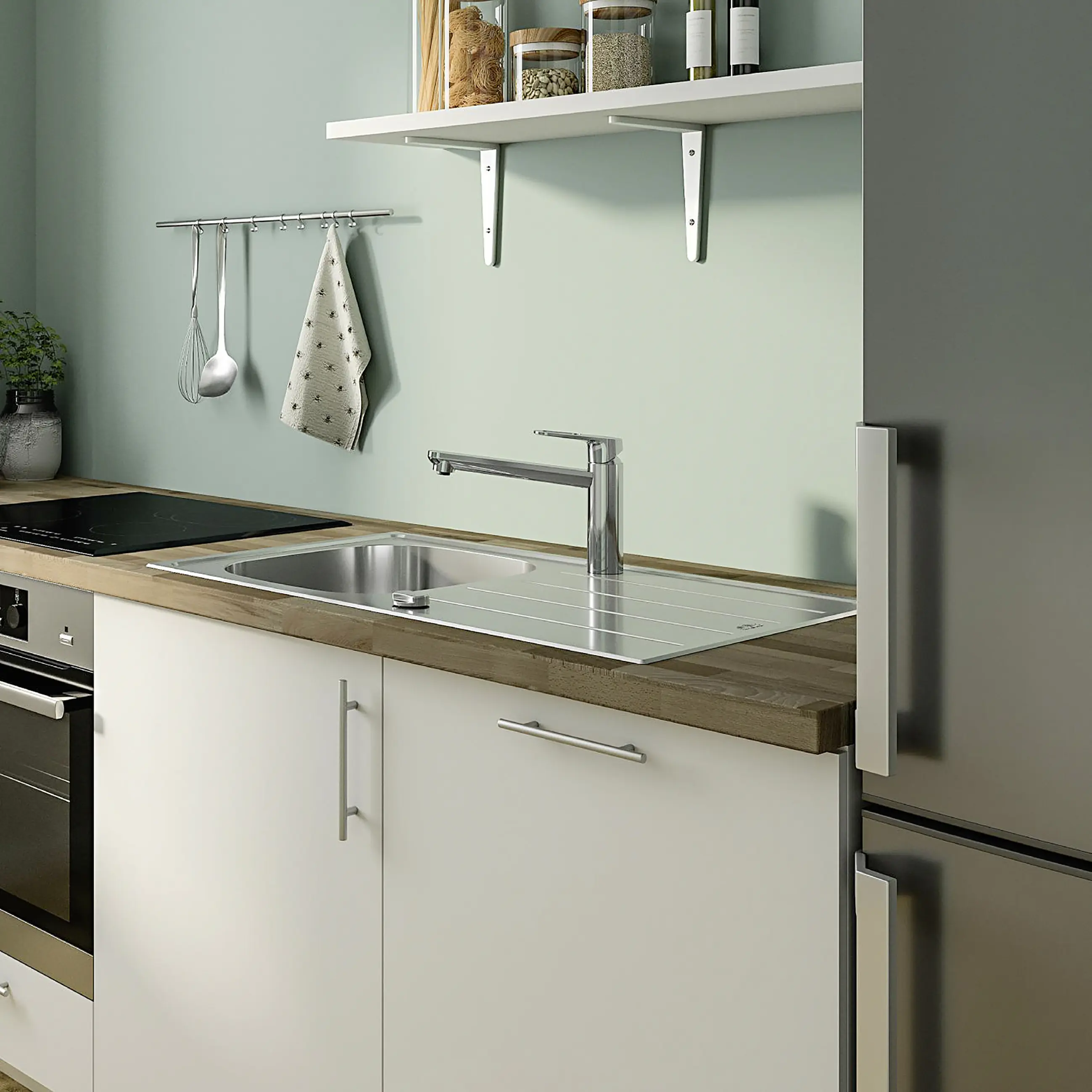 Grohe Küchenarmatur Start Flow chrom