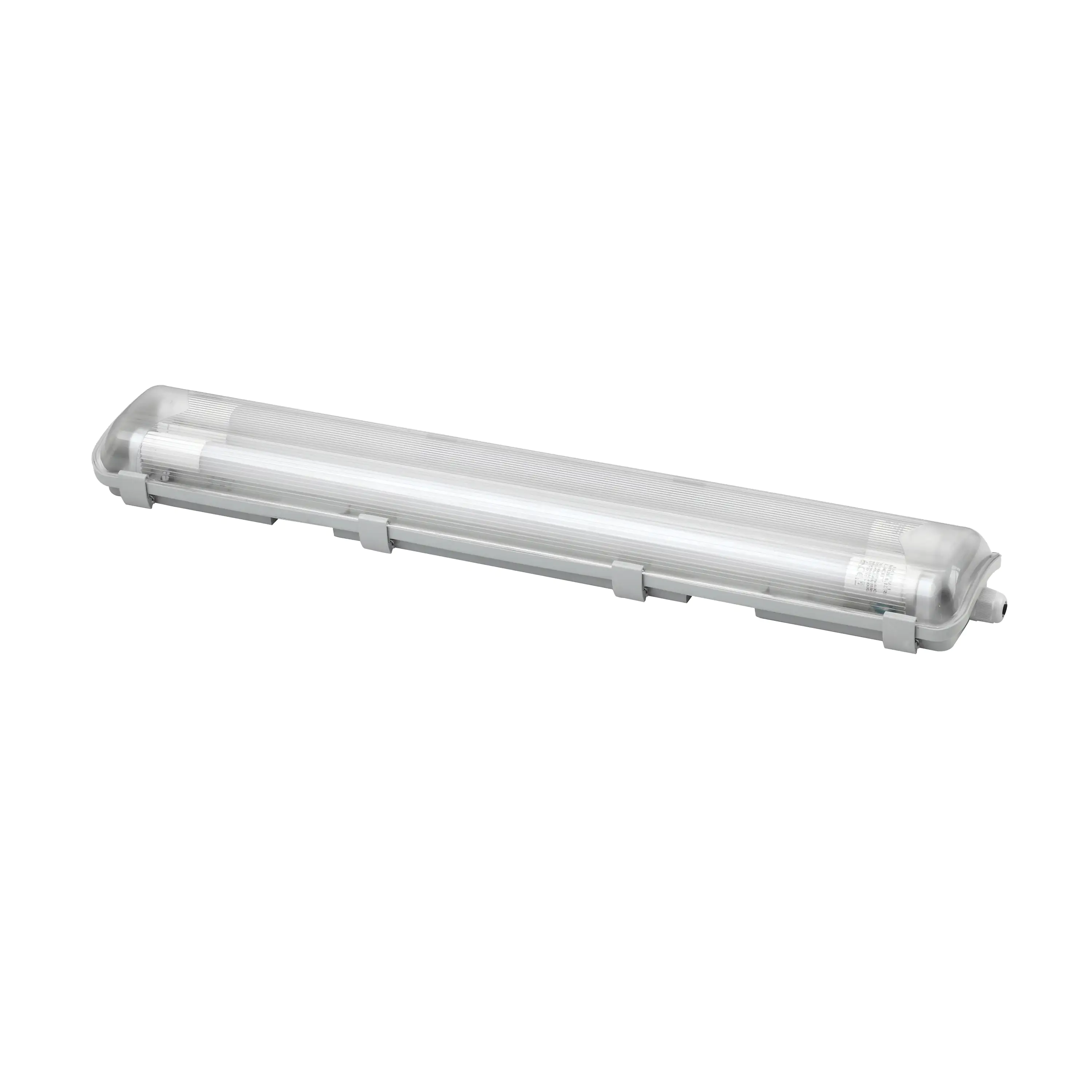LED Feuchtraumleuchte Pipe 2-flammig 120 cm 18 W, G13, 1800 lm, IP 65, weiß