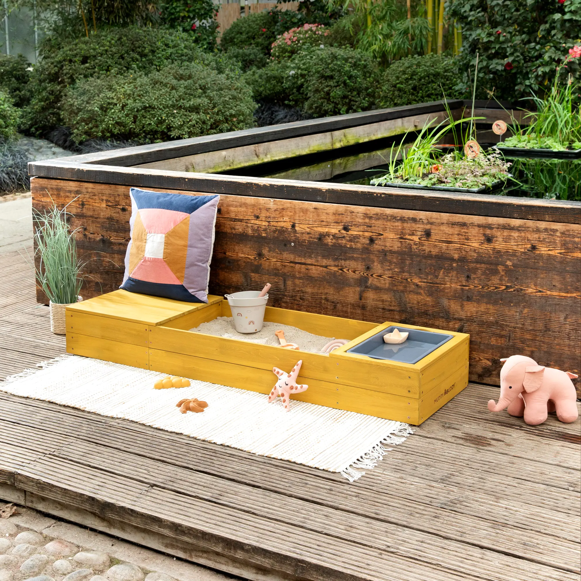 MUDDY BUDDY® Sandkasten Space Saver ocker MUDDY BUDDY® Sandkasten Space Saver ocker