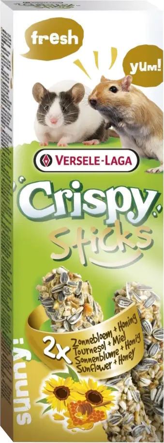 5410340620724 Crispy Sticks Rennmäuse-Mäuse Sonnenblume & Honig 2 Stück 110 g