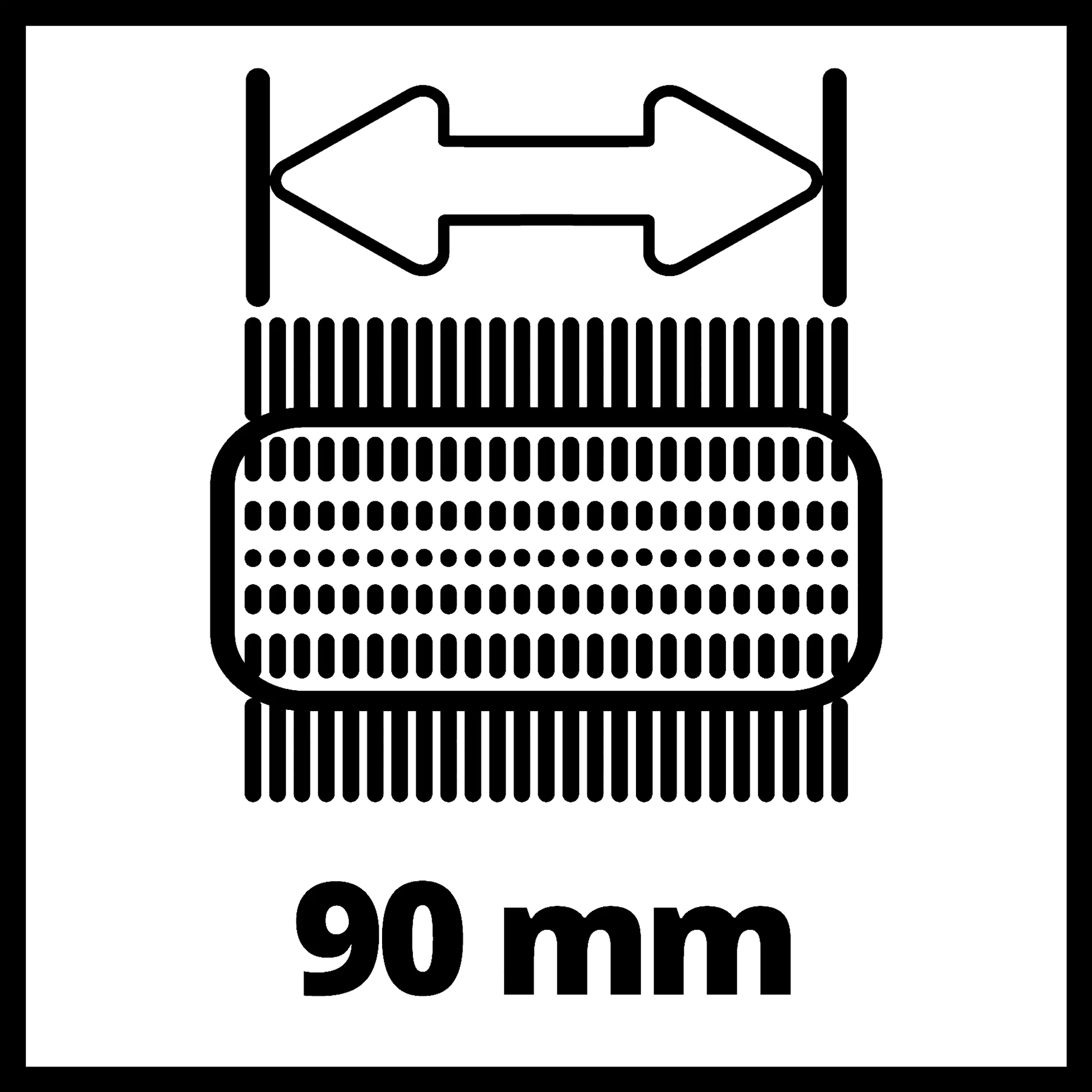Einhell Oberflächenbürsten-Aufsatz Medium 90/20 Einhell Oberflächenbürsten-Aufsatz Medium 90/20
