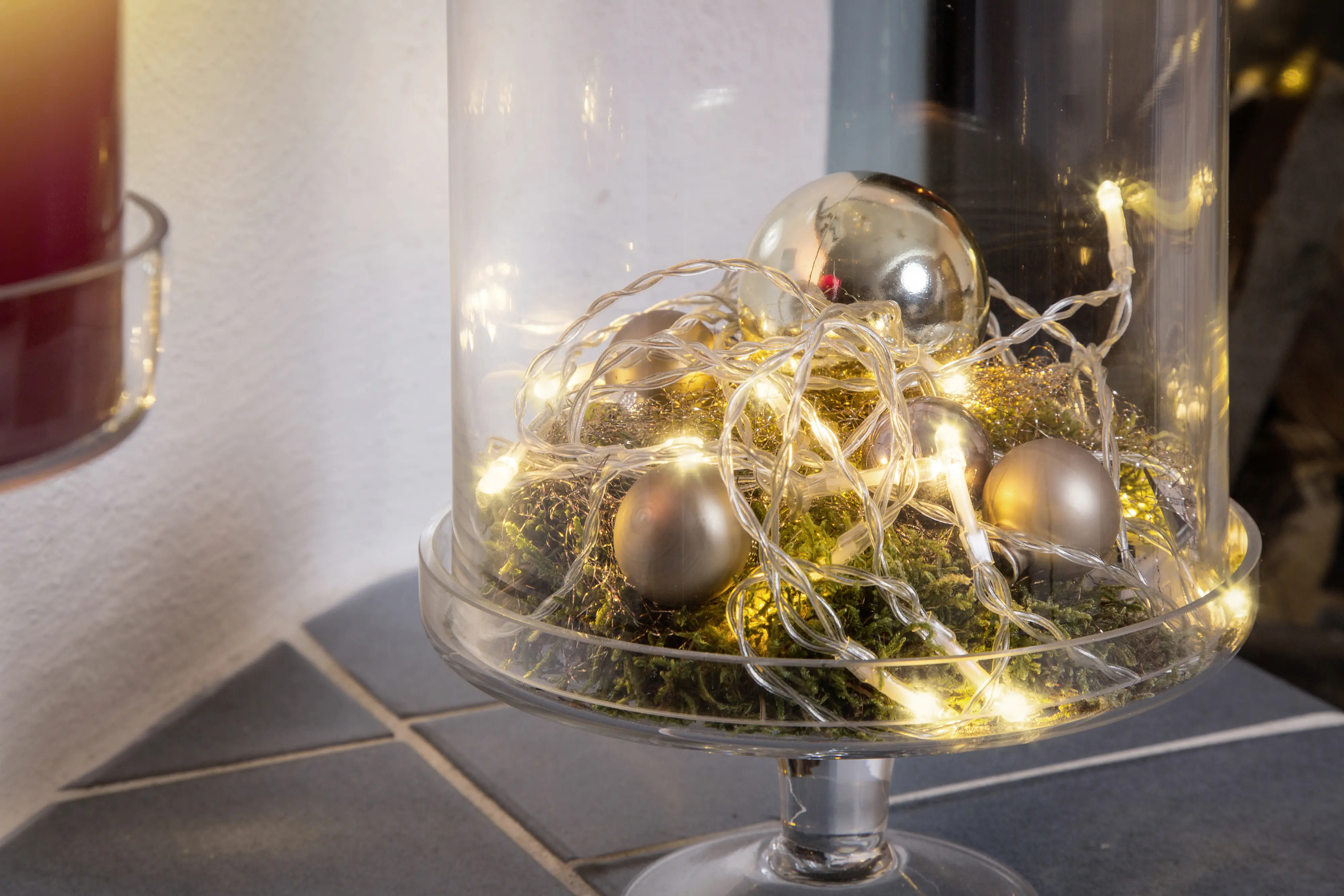 Konstsmide LED Lichterkette 3,35 m warmweiß mit Timer Konstsmide LED Lichterkette 3,35 m warmweiß mit Timer