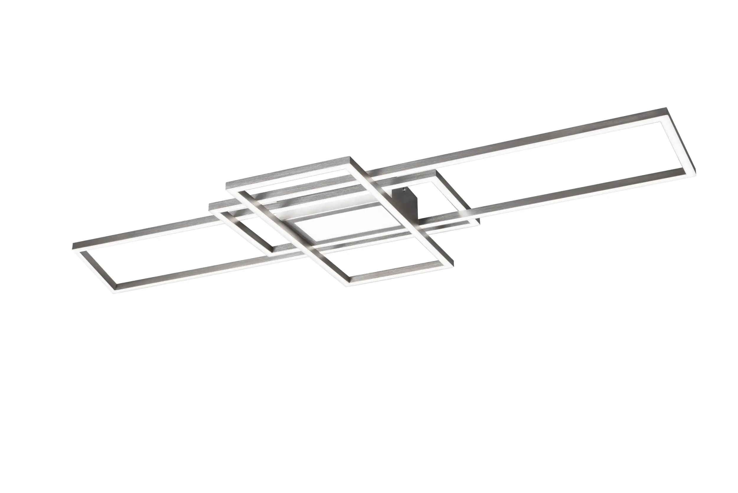 Trio LED Deckenleuchte IRVINE nickel matt Trio LED Deckenleuchte IRVINE nickel matt