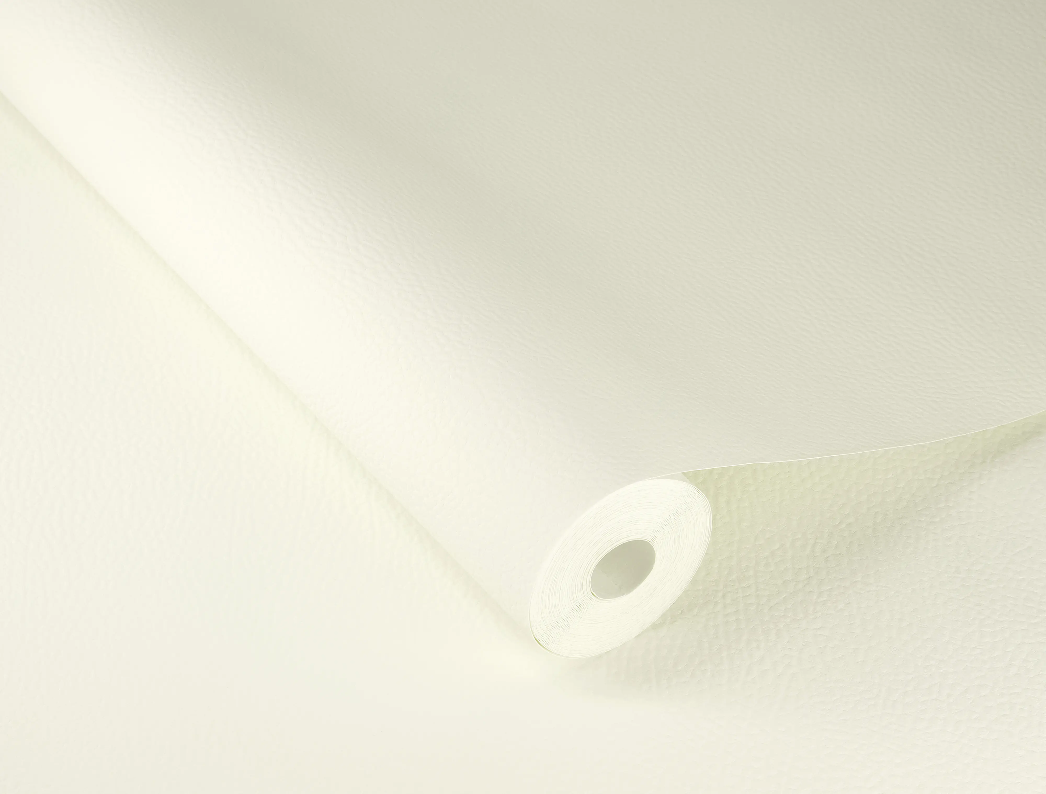 Rasch Vliestapete 752632 Weiß-Cremeweiß Uni 10,05 m x 0,53 m