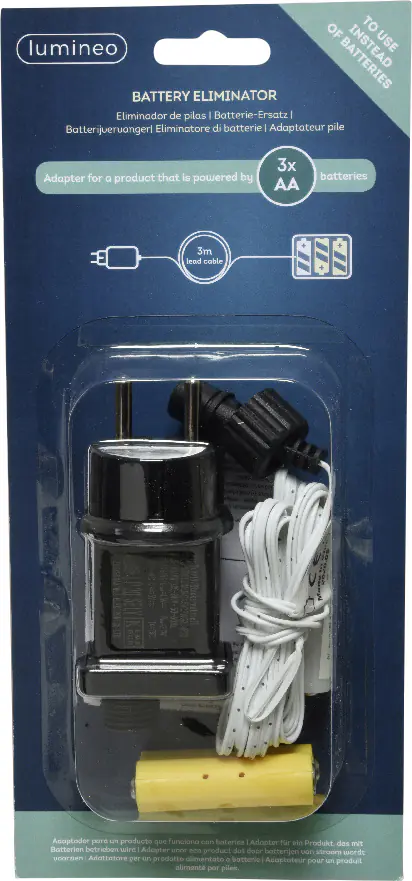 Kaemingk 4.5Volt Batterie Adapter AA 3x AA, Batterie-Eliminator Kaemingk 4.5Volt Batterie Adapter AA 3x AA, Batterie-Eliminator