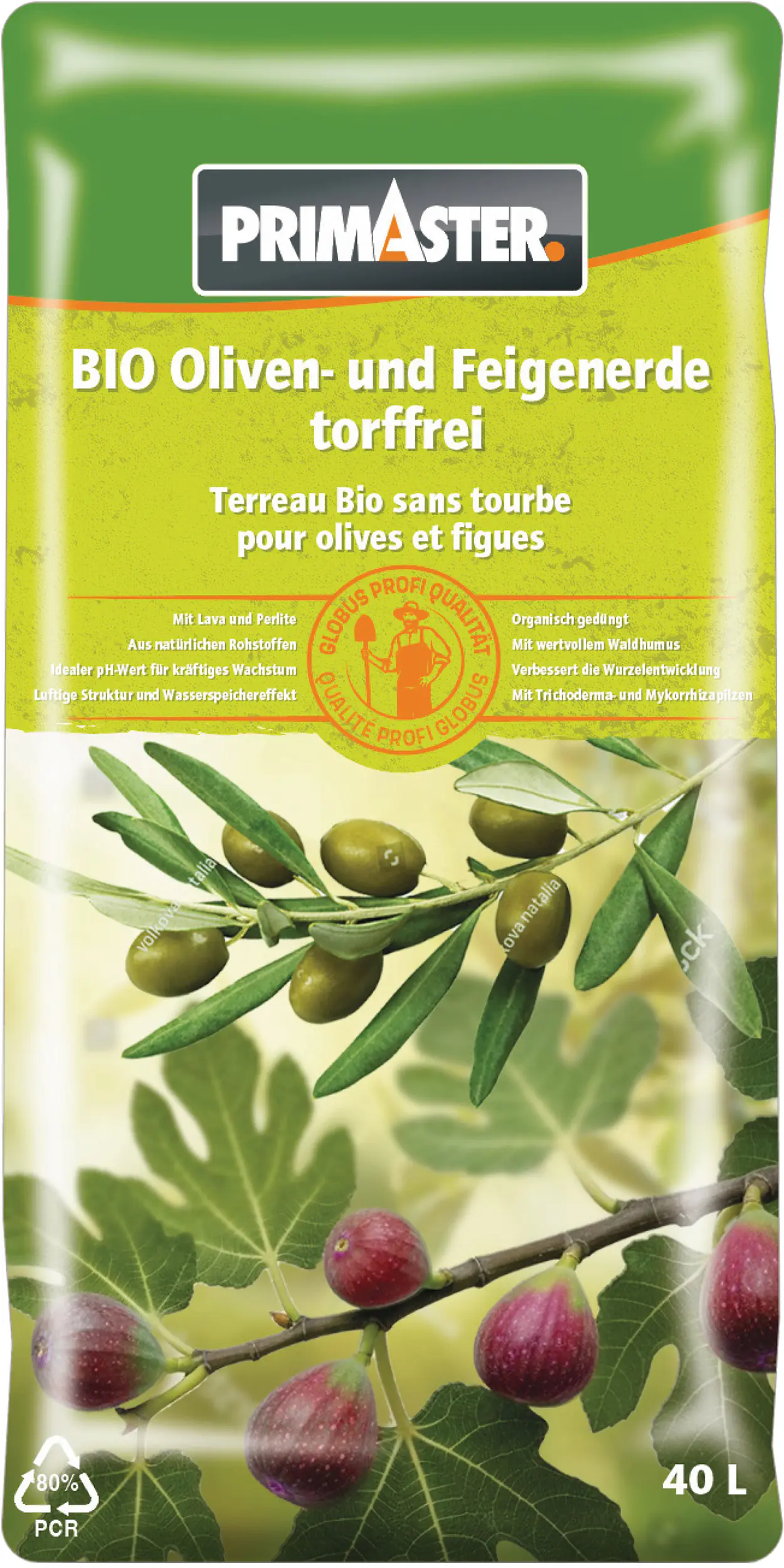 Primaster Bio Oliven- und Feigenerde torffrei 40 L