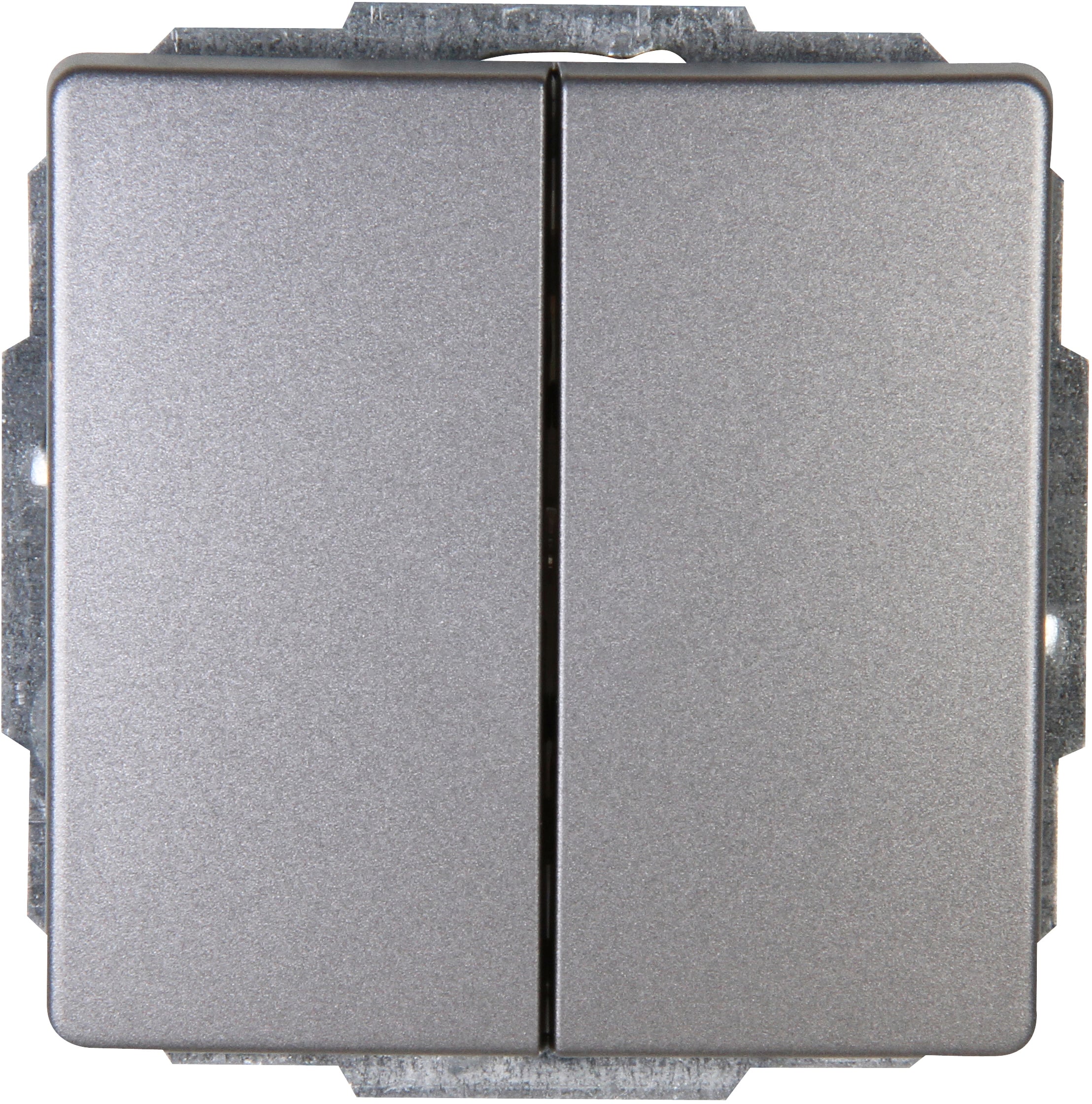 Kopp Doppel/Wechselschalter VENEDIG platin, 600343084