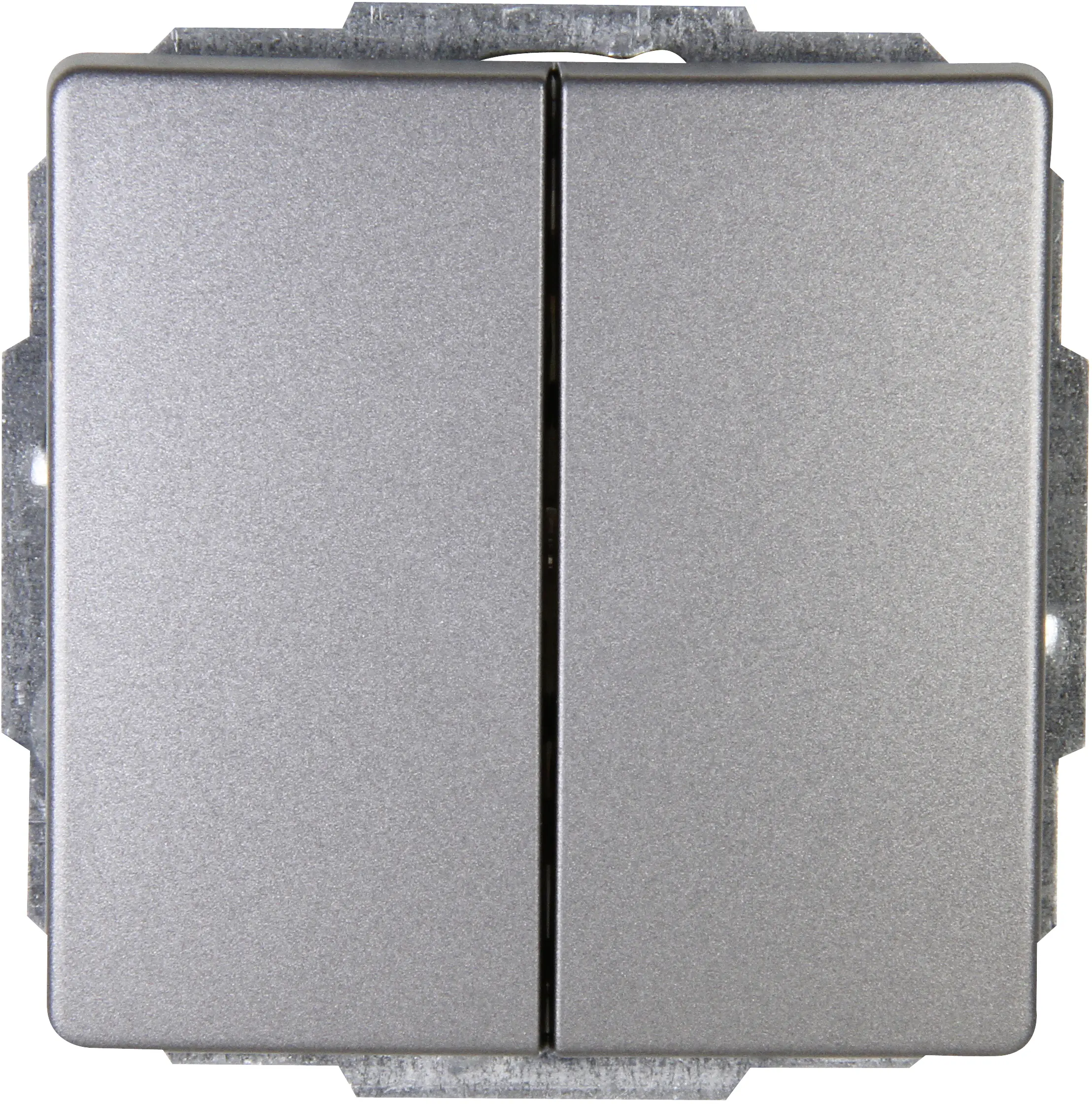 Kopp Doppel/Wechselschalter VENEDIG platin, 600343084