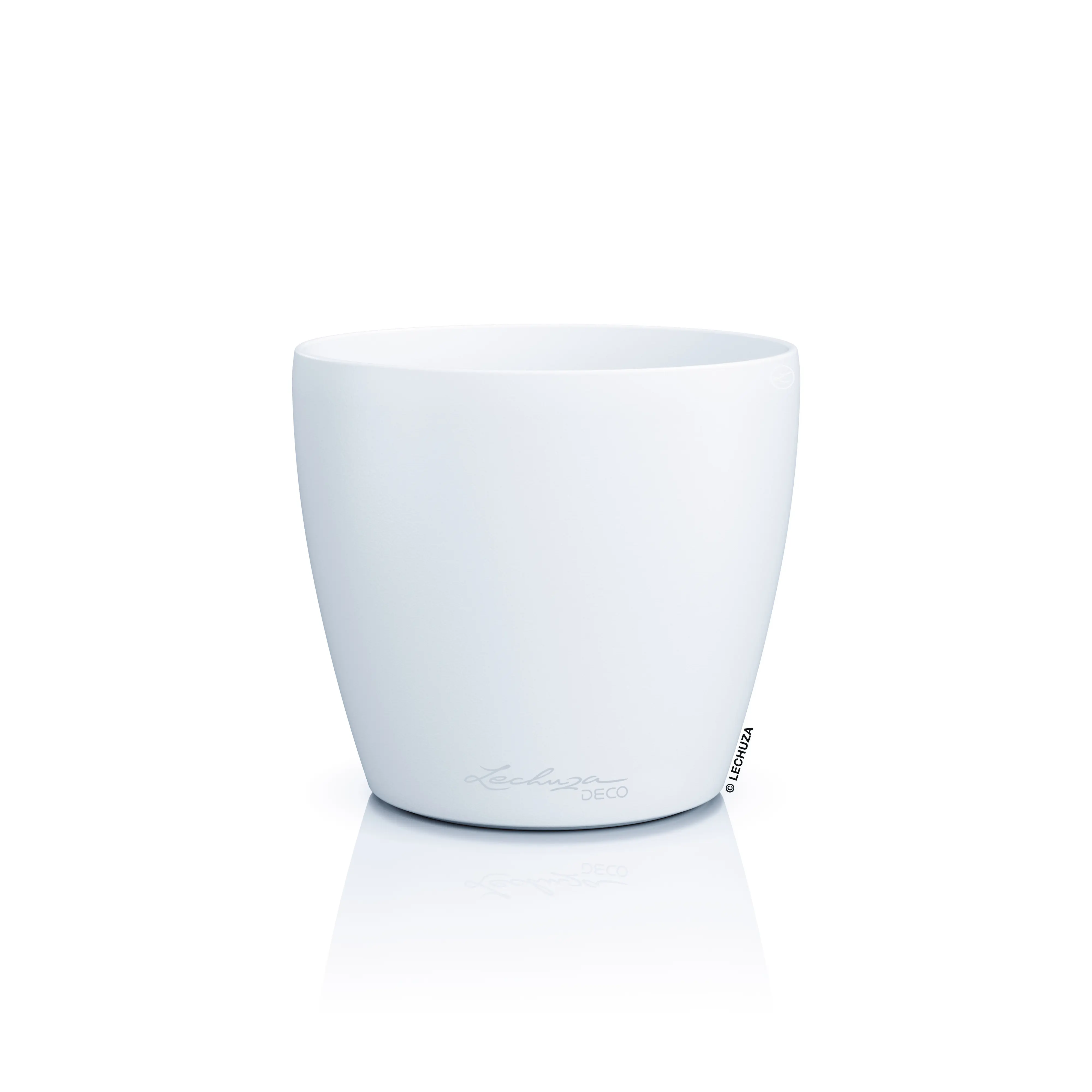 Lechuza Pflanztopf Deco 12 Ø 13,2 x 11,8 cm weiß