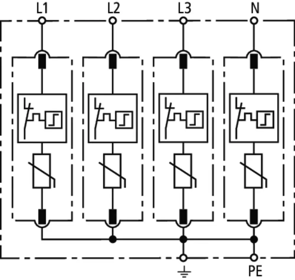 DEHN Überspannungsableiter DEHNguard M TNS 275 Ableiter