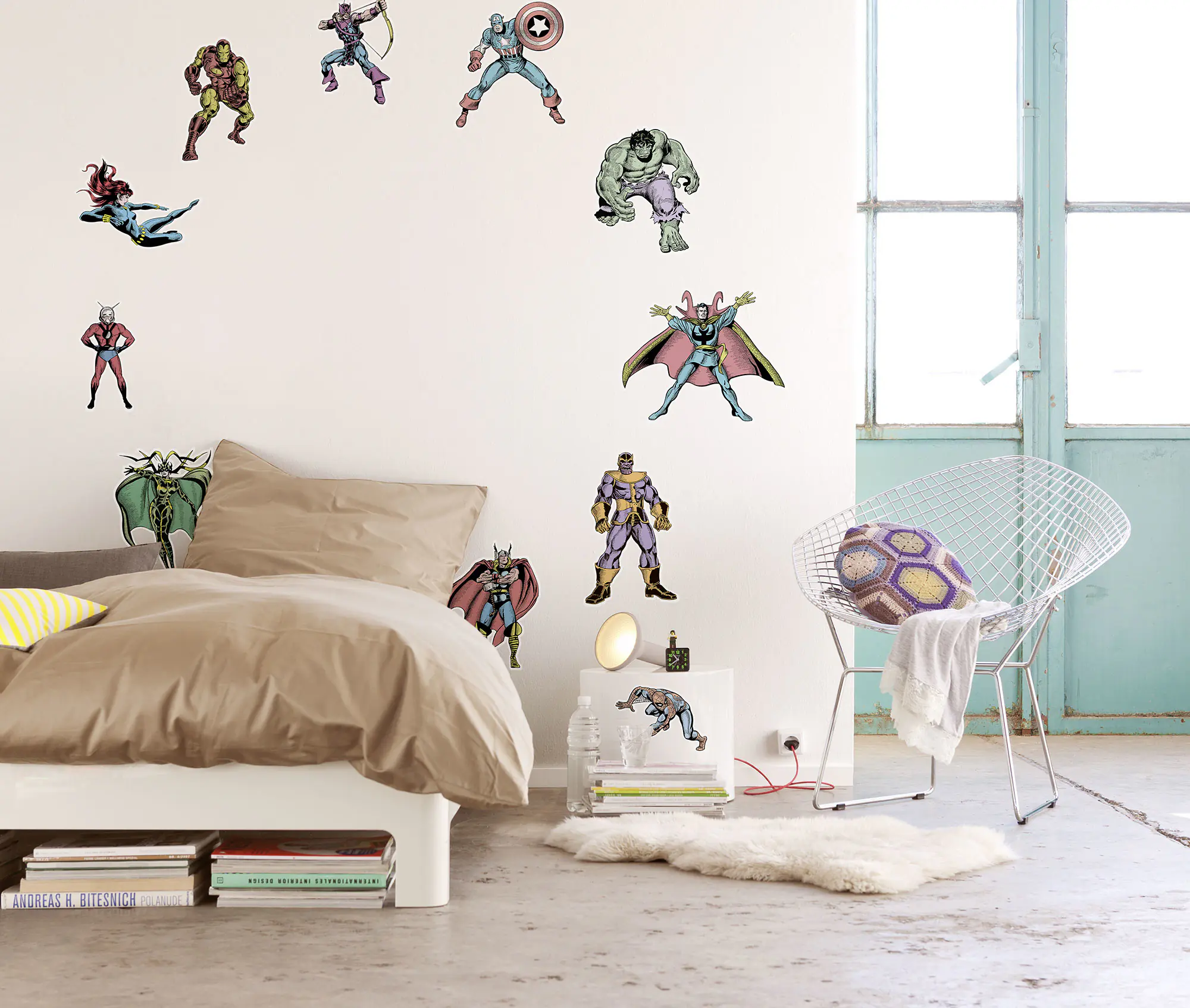 Komar Dekosticker Marvel Collection 100 x 70 cm  
