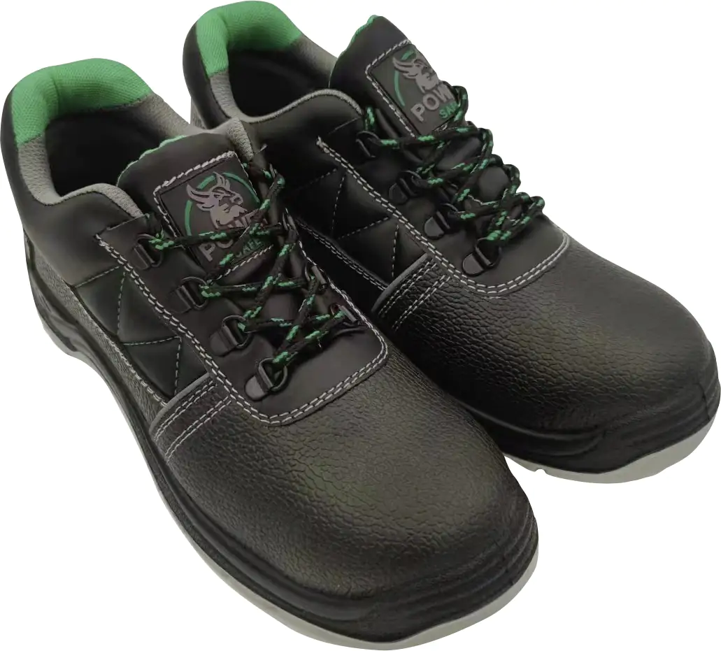 Sicherheitshalbschuh S3, schwarz-grün