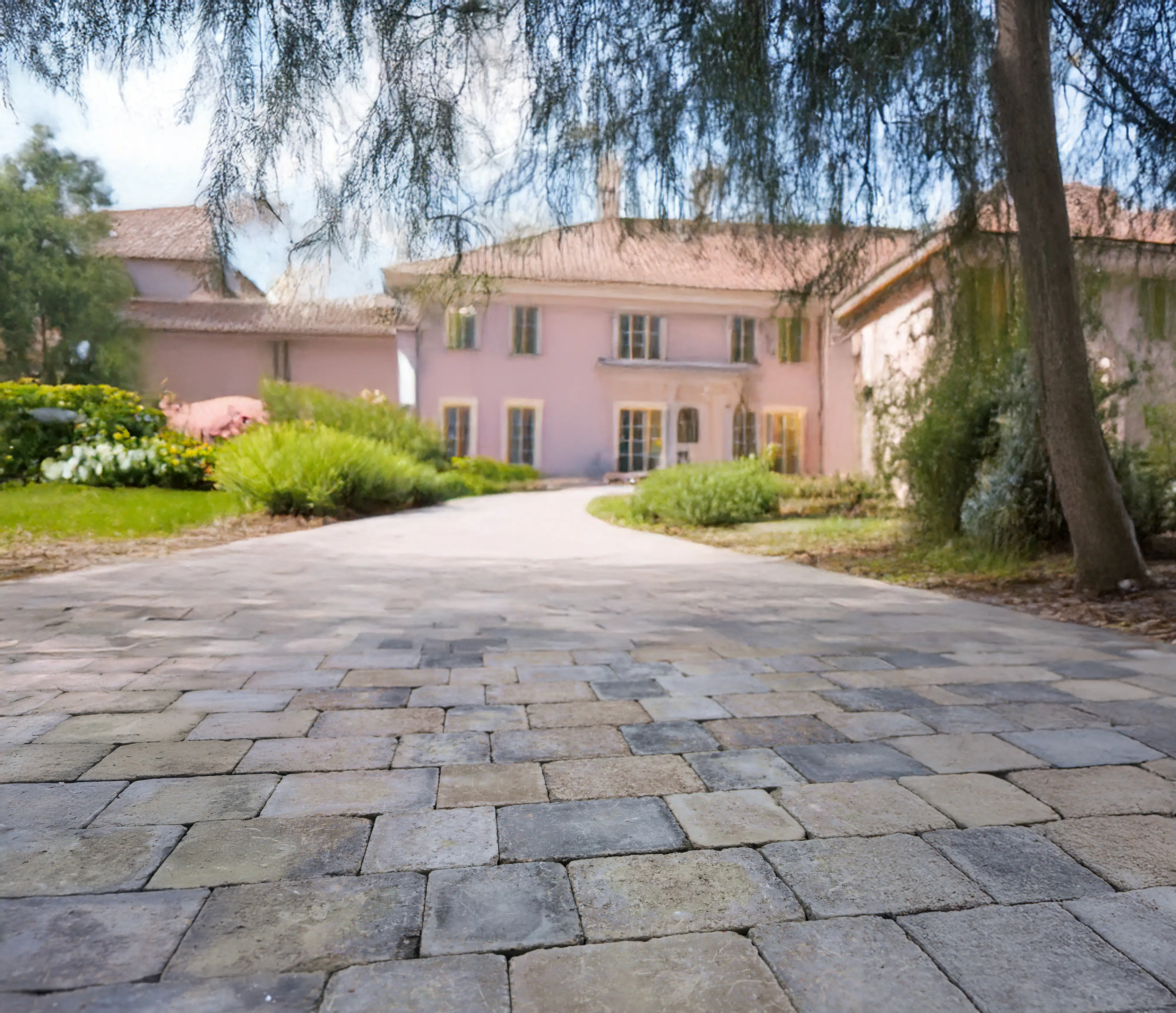 EHL Pflasterstein Verona Antik 30 x 20 x 7 cm beige / muschelkalk